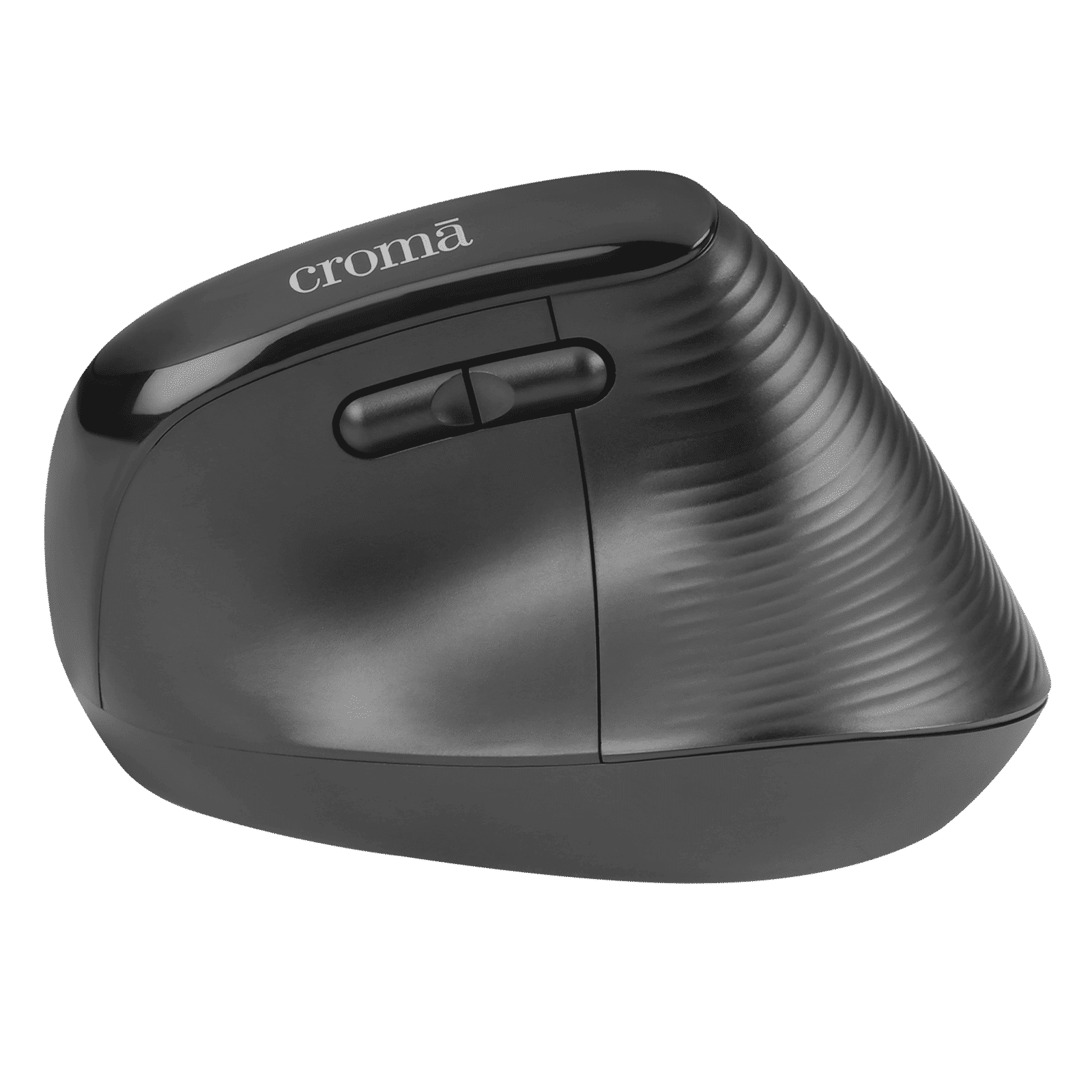 Croma Wireless Mouse with Ergonomics Design (4000 DPI Adjustable, 6 Buttons, Black)_9