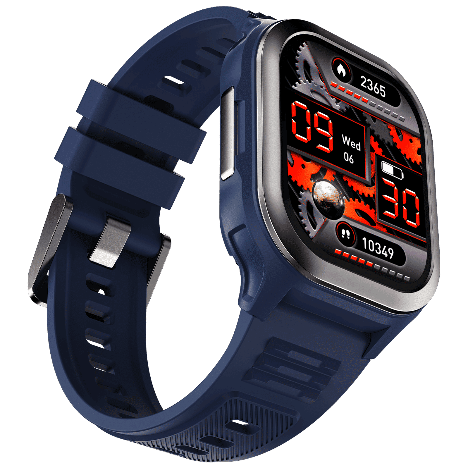 FIRE-BOLTT 4G Pro Bluetooth+4G SIM Android OS Wristphone (51.3mm HD Display, In-built GPS, Blue Strap)_4