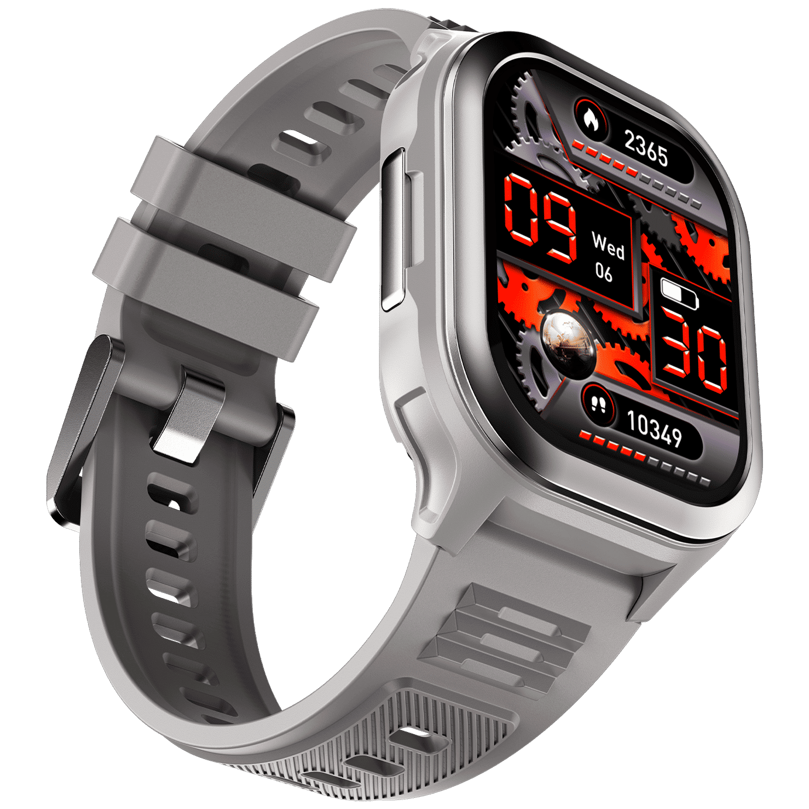 FIRE-BOLTT 4G Pro GPS+4G SIM Android OS WristPhone (51.3mm HD Display, In-built GPS, Grey Strap)_4