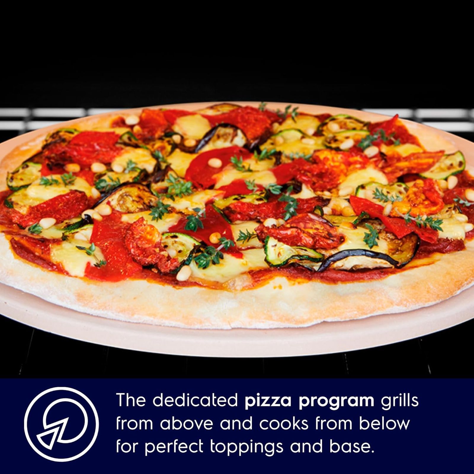 Electrolux Ultimate Taste 500 72L 60cm Built-in Microwave with Pizza Program Technology (KOIGH00KA2, Black)_9