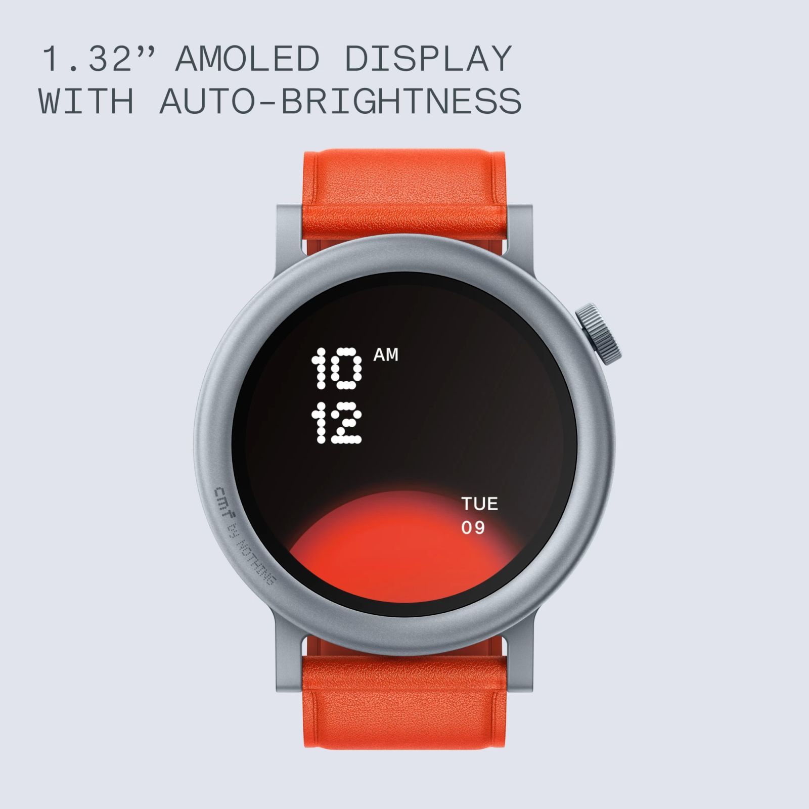 Nothing Watch Pro 2 Smartwatch with Bluetooth Calling (33.52mm AMOLED Display, IP68 Water Resistant, Orange Strap)_10