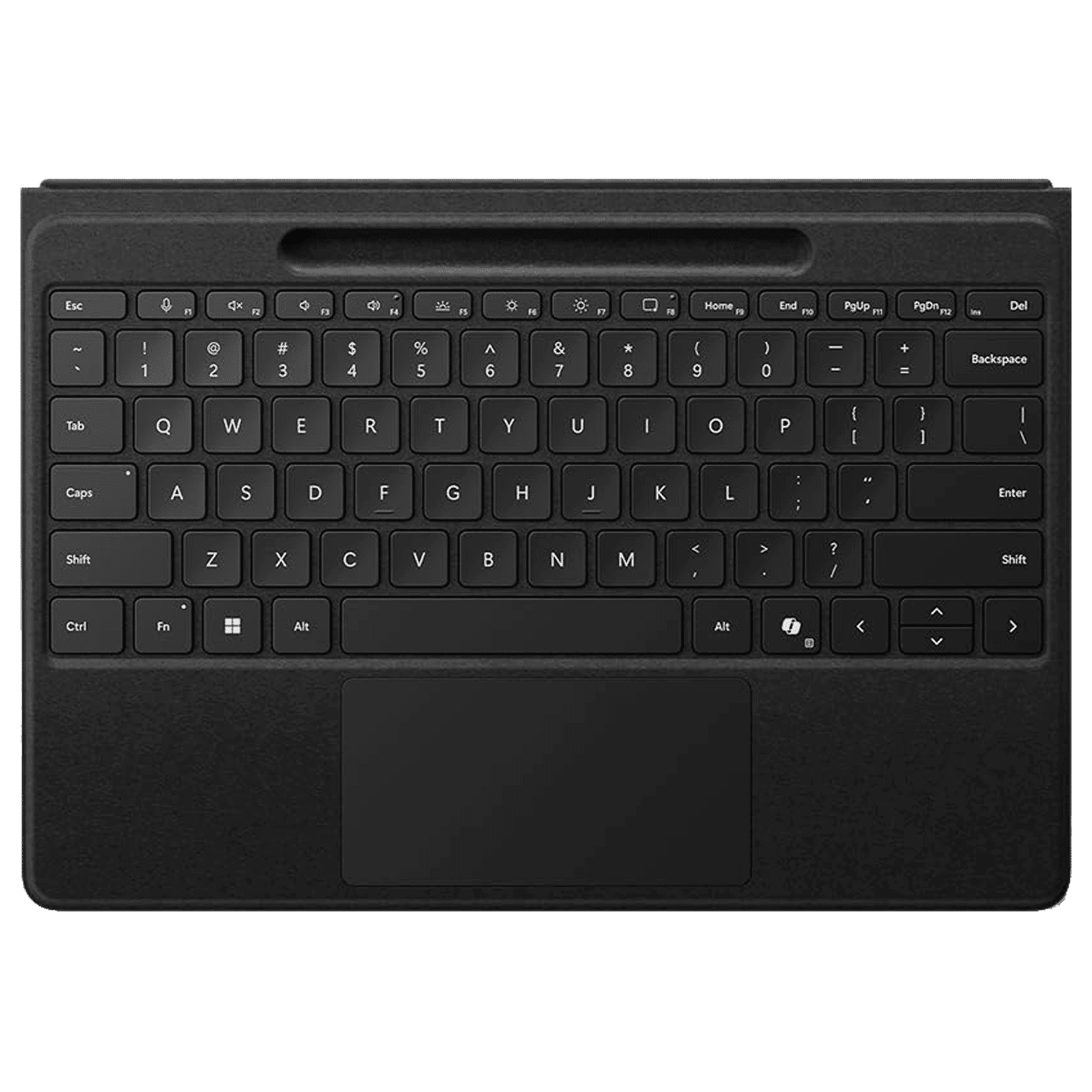 Microsoft EP2-01740 Bluetooth Keyboard for Surface Pro (11th Gen) with Pen Storage (78 Backlit Keys, Black) Microsoft EP2-01740 Bluetooth Keyboard for Surface Pro (11th Gen) with Pen Storage (78 Backlit Keys, Black)_1