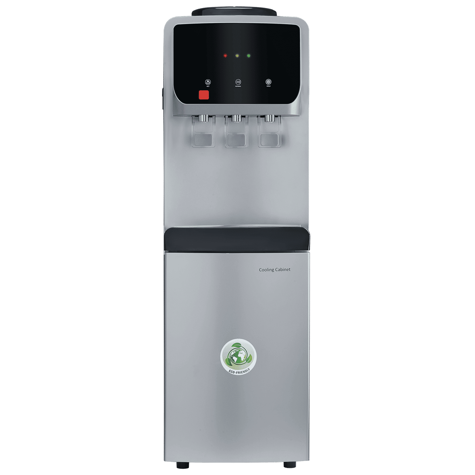 Croma Hot, Cold & Normal Top Load Water Dispenser with Cooling Cabinet (Silver)_4