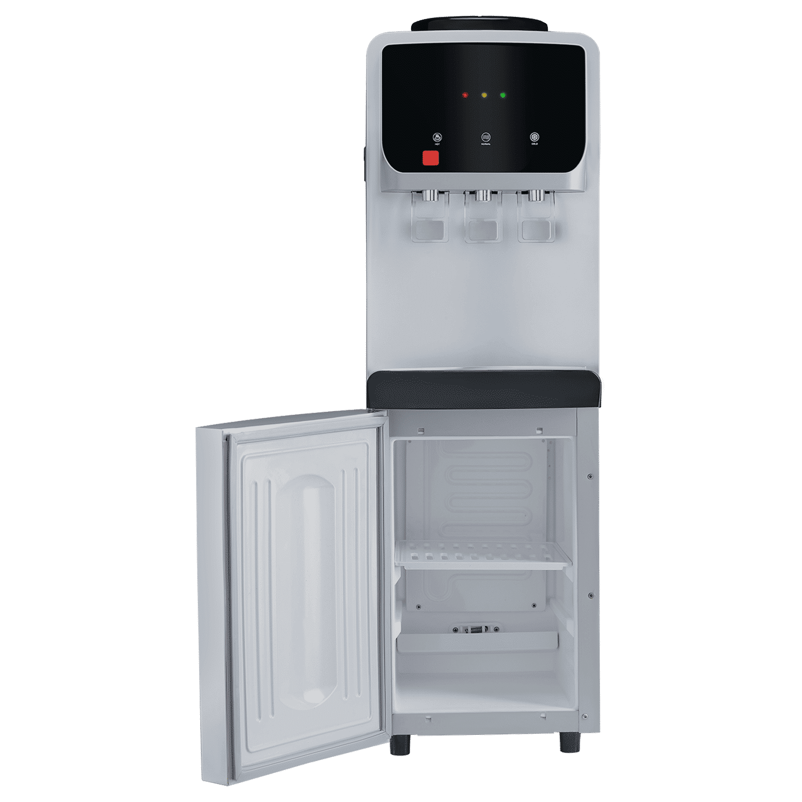 Croma Hot, Cold & Normal Top Load Water Dispenser with Cooling Cabinet (Silver)_6