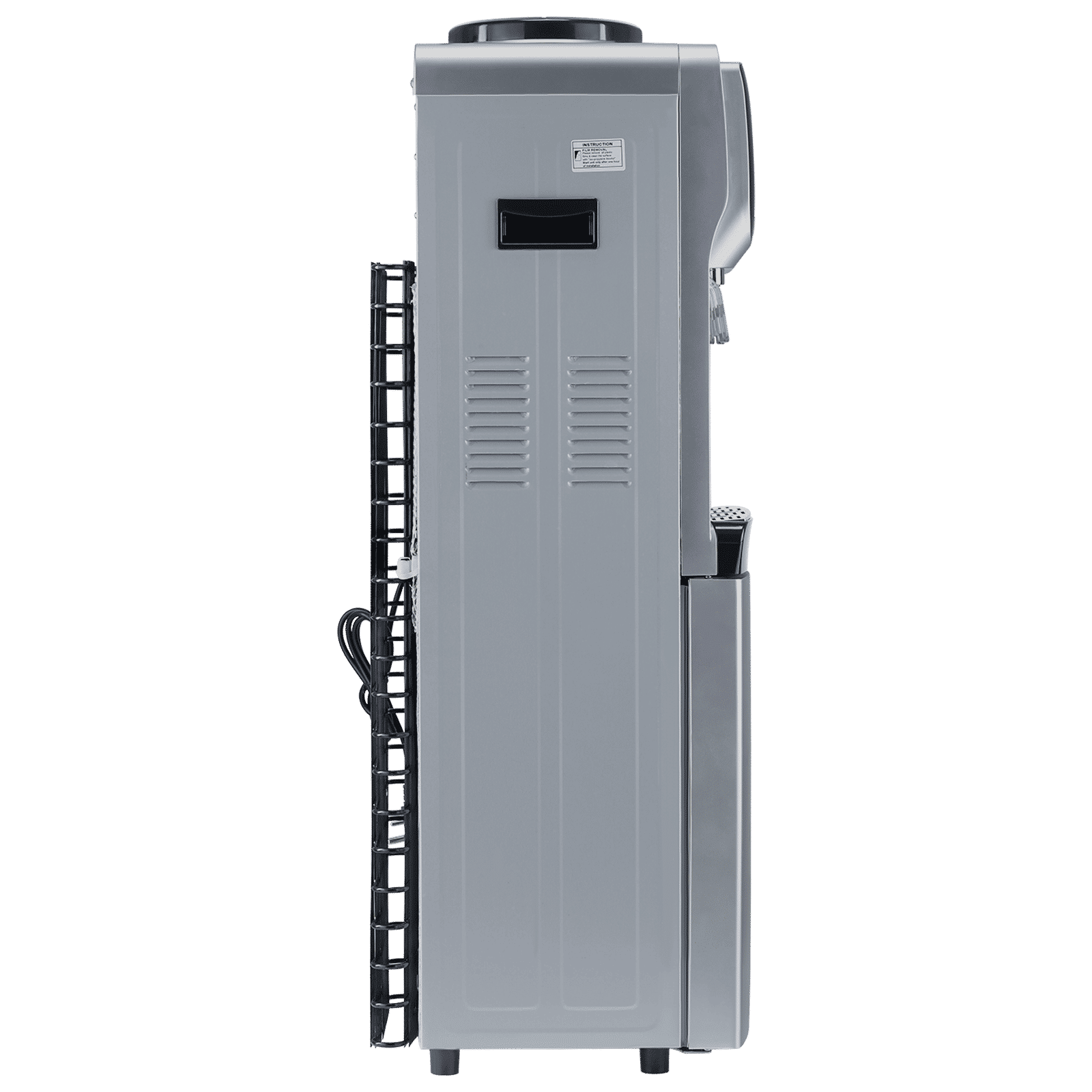 Croma Hot, Cold & Normal Top Load Water Dispenser with Cooling Cabinet (Silver)_9