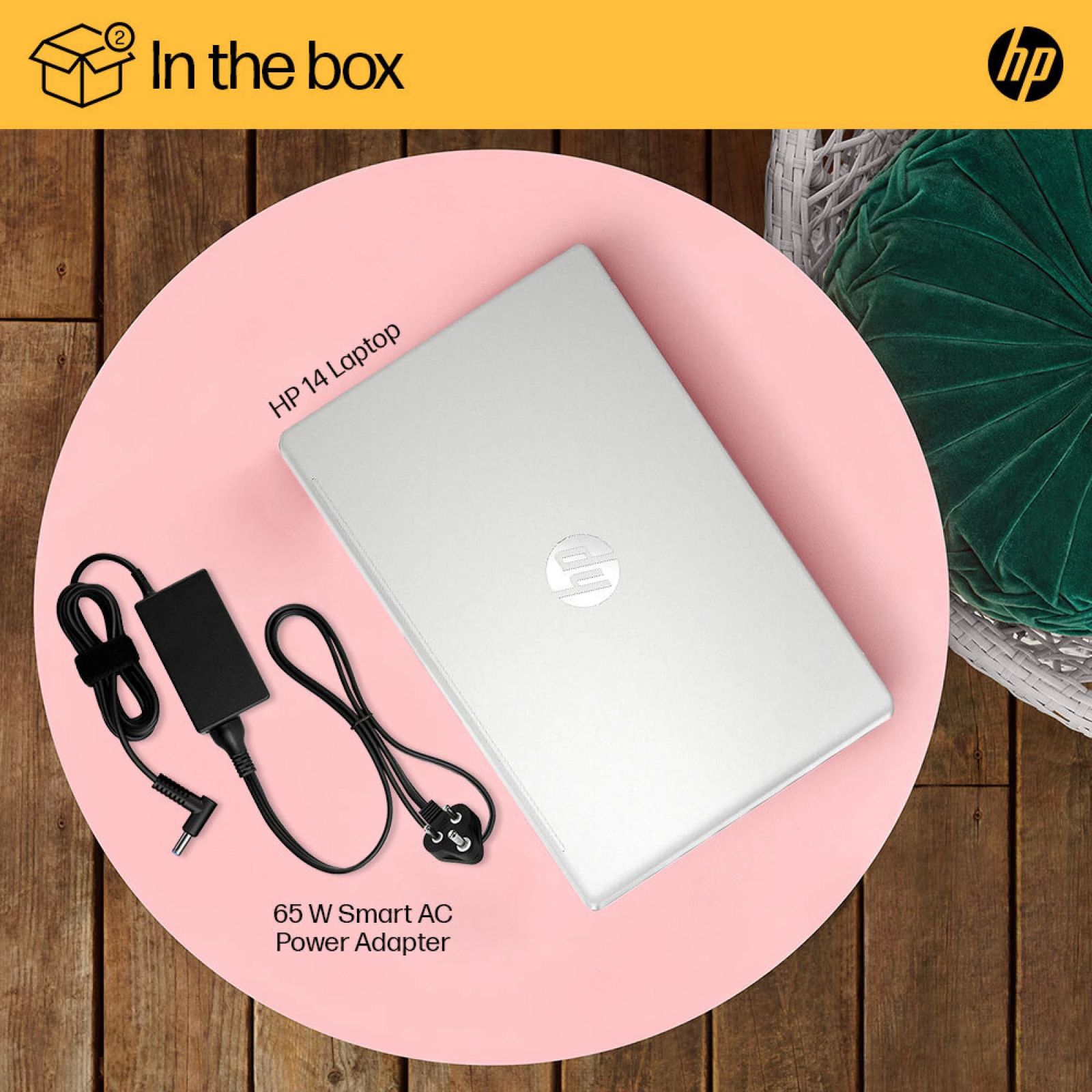 HP 14-em0026AU AMD Ryzen 5 7520U Thin & Light Laptop (8GB, 512GB SSD, Windows 11 Home, 14 inch Full HD Display, MS Office 2021, Natural Silver, 1.4 KG)_8