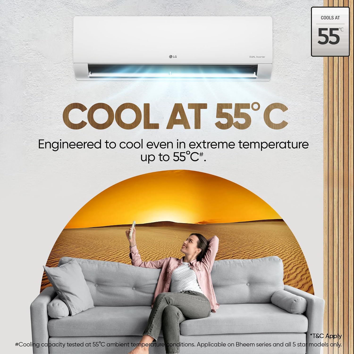 LG 6 in 1 Convertible 1.5 Ton 5 Star Dual Inverter Split AC with 6 Step Fan Speed (2025 Model, Copper Condenser, US-Q19HNZE.ANLG)_12