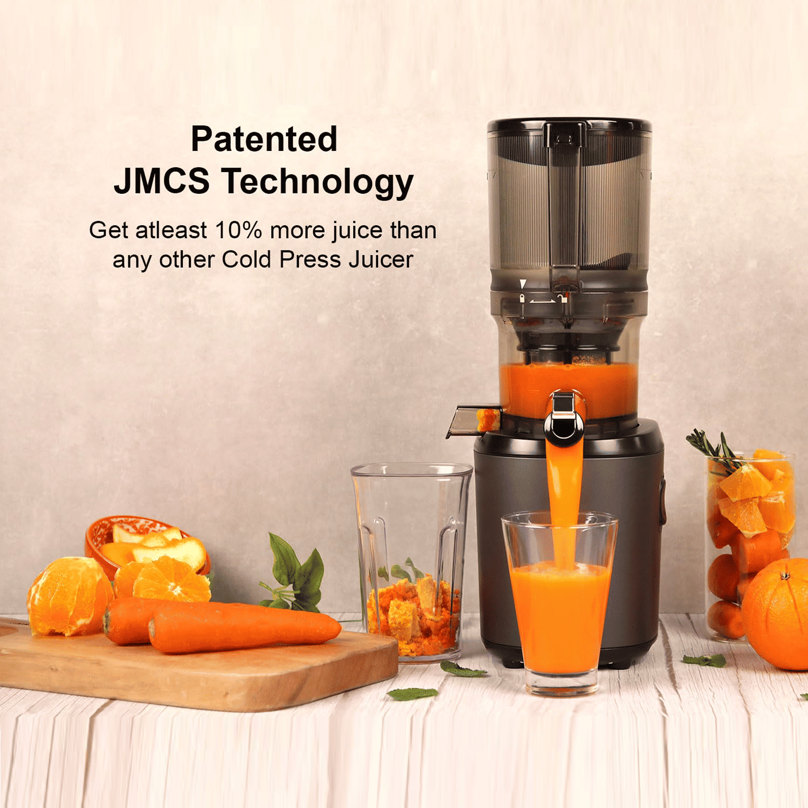 Kuvings Auto 6 GM 200 Watt 2 Jars Cold Press Juicer (Patented JMCS Technology, Black)_6