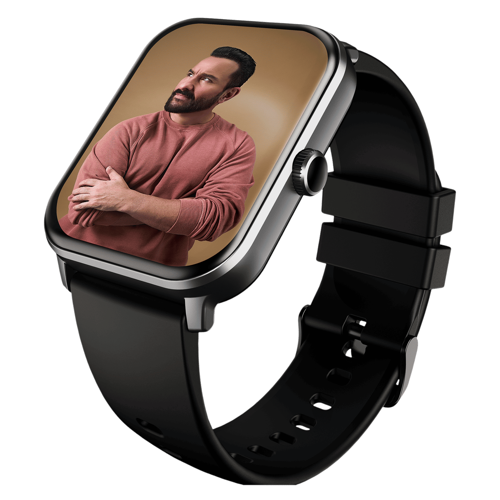 GOBOULT Dive Plus Bluetooth Calling Android OS Smartwatch (46.9mm HD Display, Multiple Watch Faces, Jet Black Strap)_3