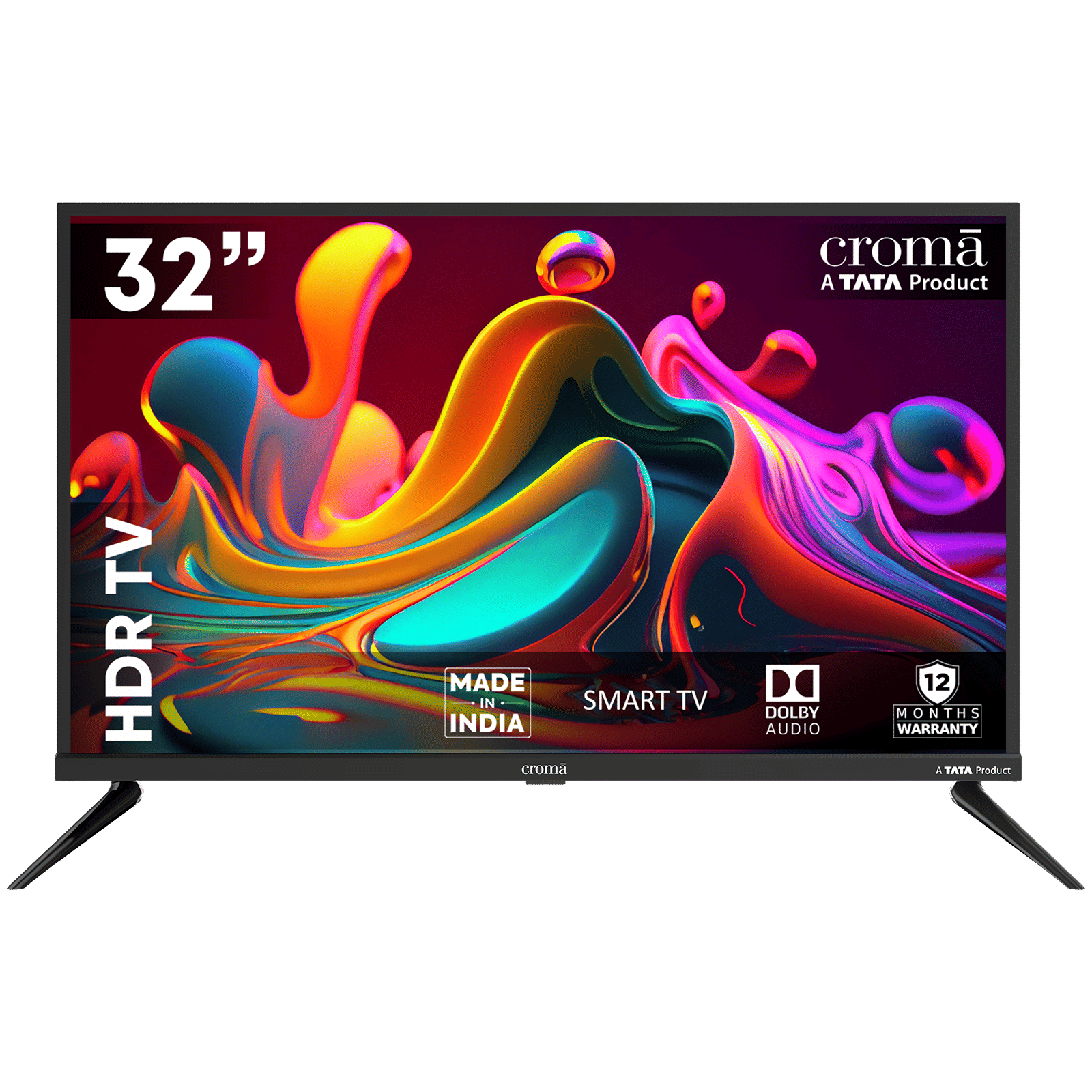 Croma 80 cm (32 inch) LED HD Ready Smart Linux TV with A+ Grade LED Panel_1