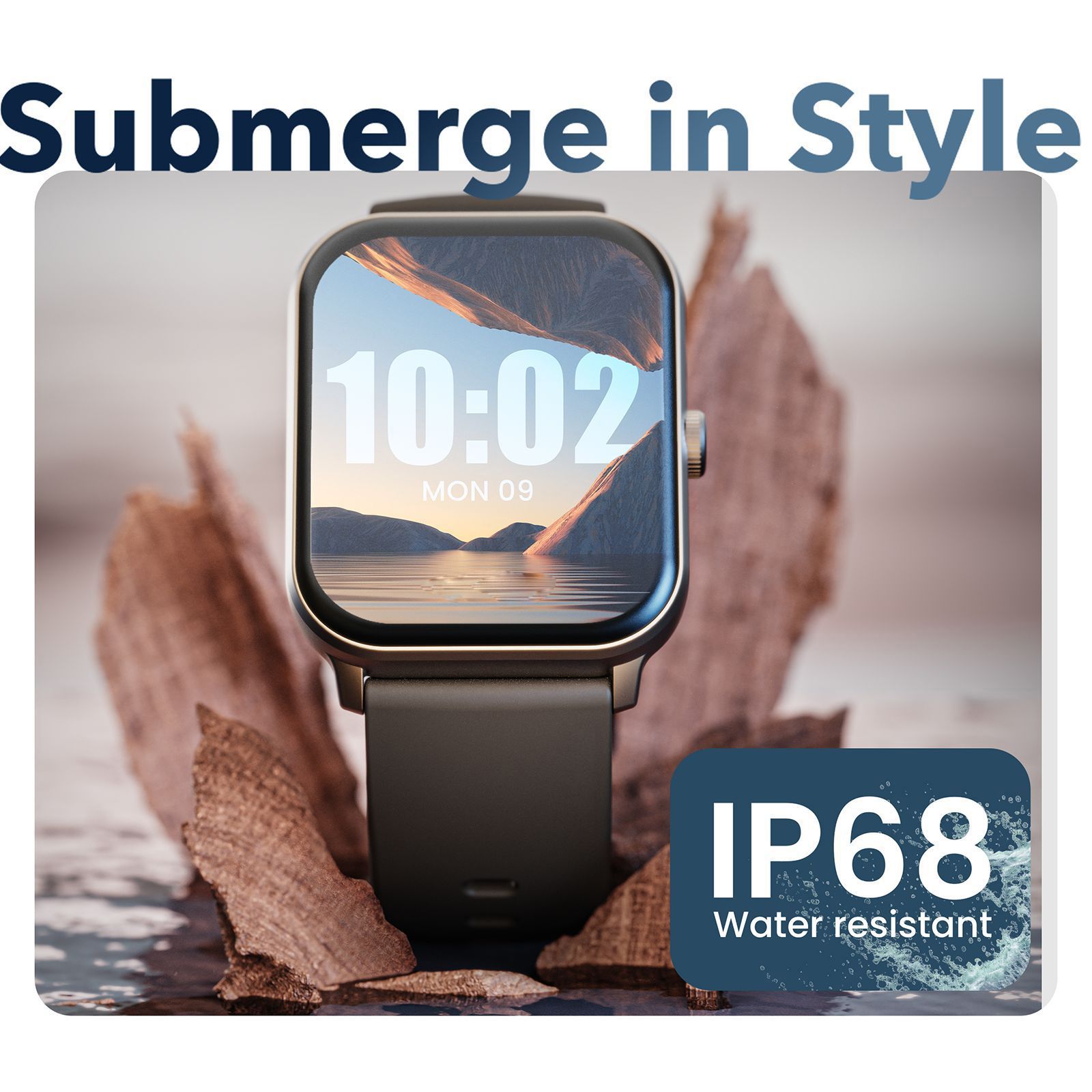 GOBOULT Drift + Bluetooth Calling Android OS Smartwatch (46.99mm HD Display, Heart Rate Sensor, Black Coffee Strap) GOBOULT Drift + Bluetooth Calling Android OS Smartwatch (46.99mm HD Display, Heart Rate Sensor, Black Coffee Strap)_8