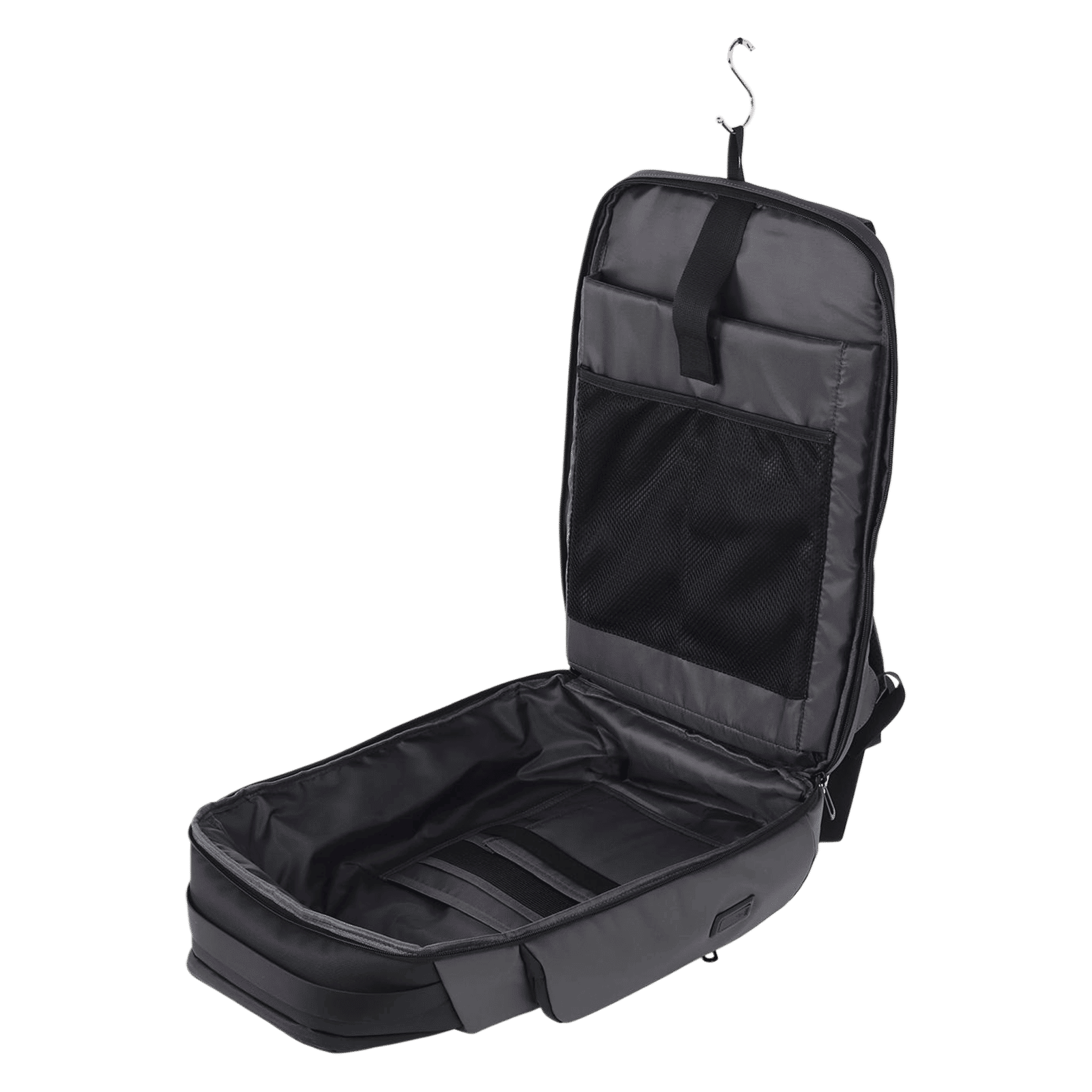 Croma PU Fabric Laptop Backpack for 14 Inch Laptop (21 L, Water Resistant, Grey) Croma PU Fabric Laptop Backpack for 14 Inch Laptop (21 L, Water Resistant, Grey)_2