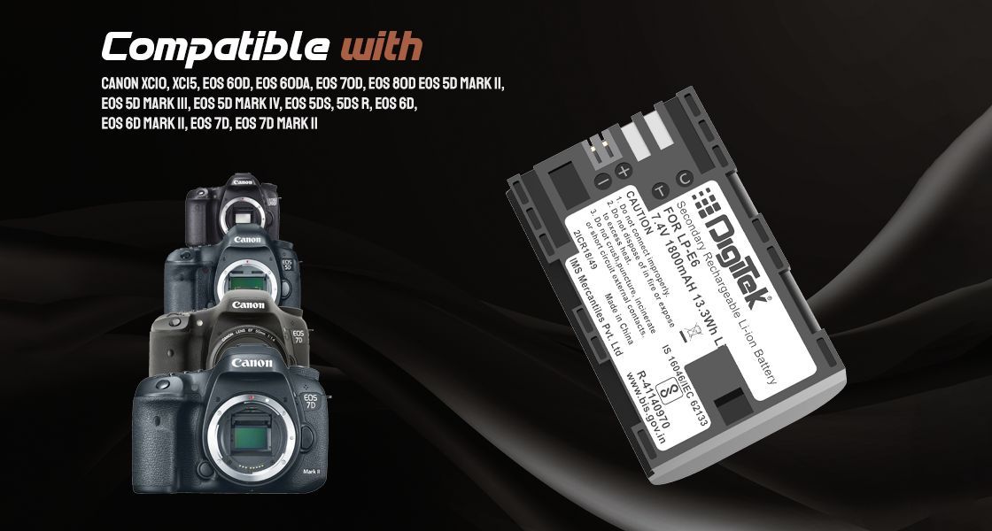 Akku-King Batteriegriff Kompatibel Mit Canon EOS 5D Mark IV - Ersetzt