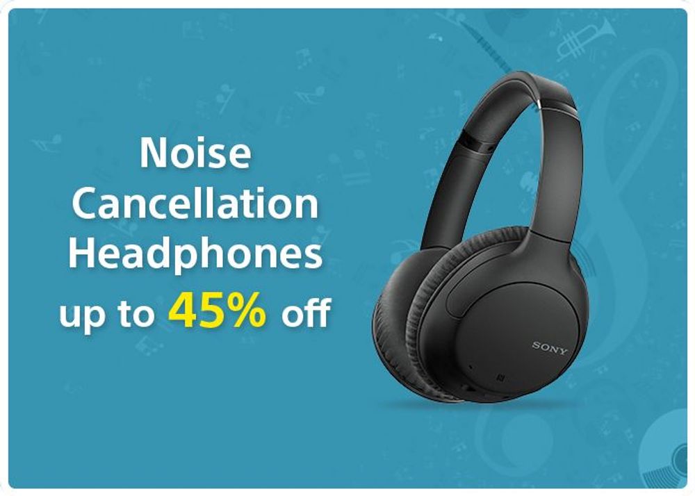 Noise cancellation Headphones