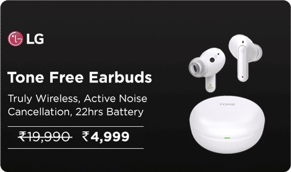 LG Tone Free Earbuds