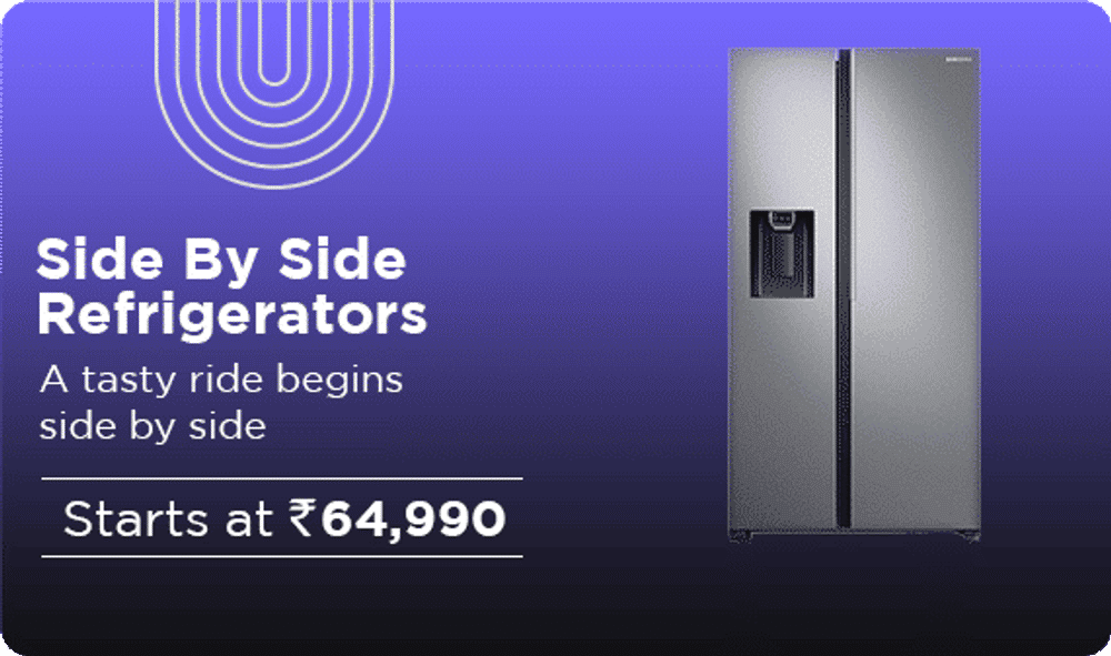 Side by Side Refrigerators