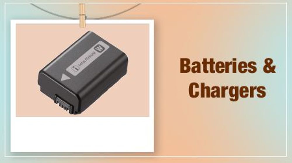 Batteries & Chargers Batteries & Chargers