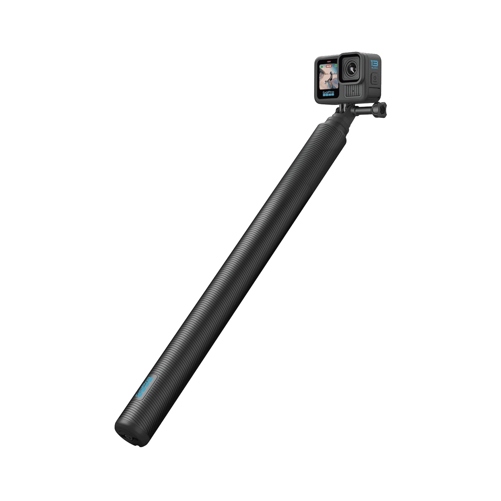 GoPro 9 Feet Extension Pole Finger Mount Adapter for Camera (Invisible-Pole Shots, Black)_3