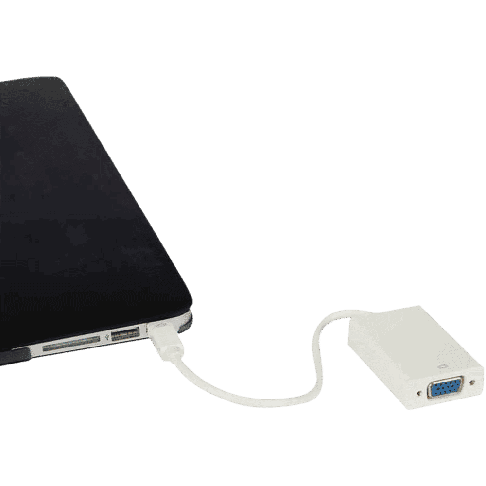 ultraprolink Mini Display Port to VGA Port Adapter (1000 Mbps Speed, White)_4