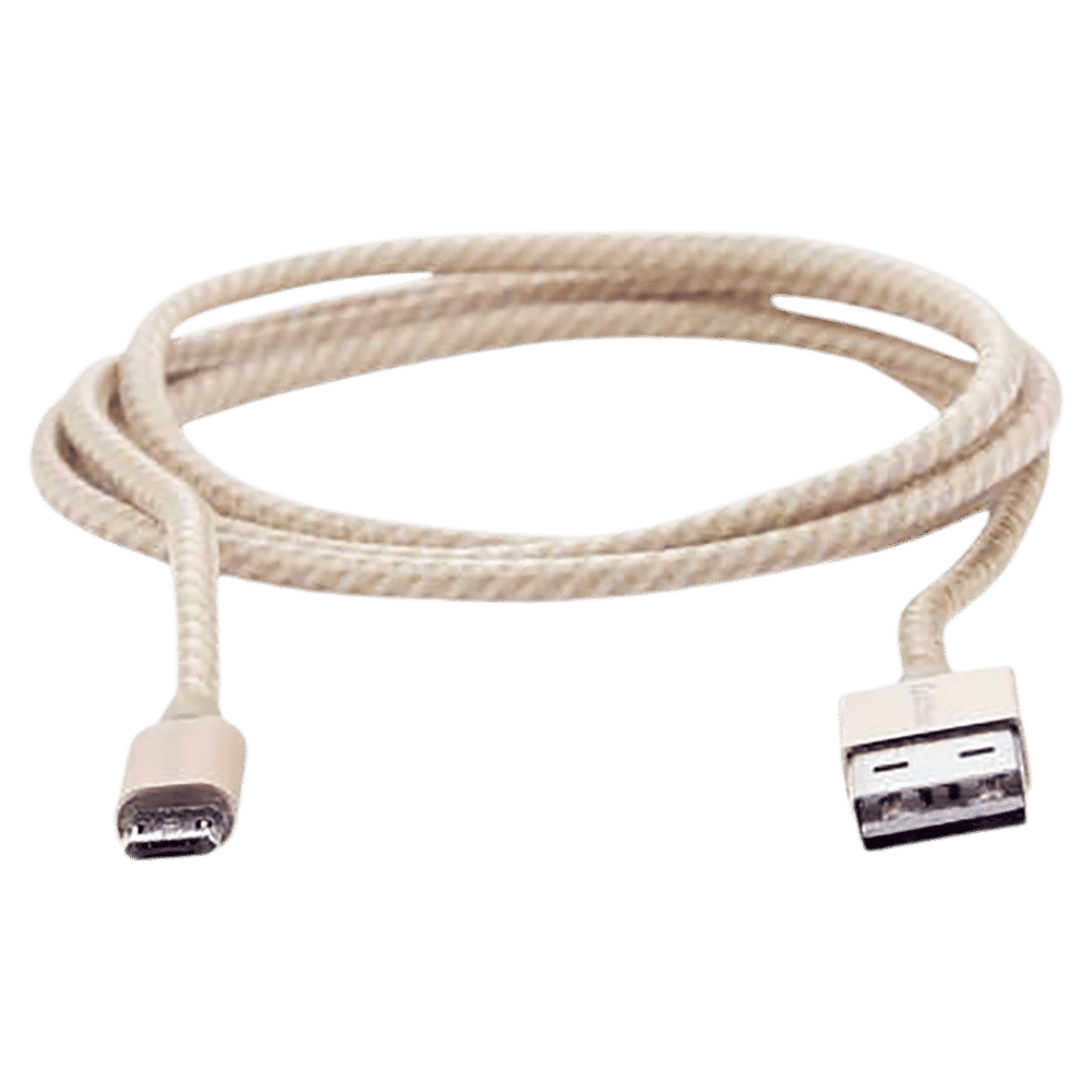 stuffcool MIREV Type A to Micro USB 3.2 Feet (1M) Cable (Rugged Braided Cable, White)_5