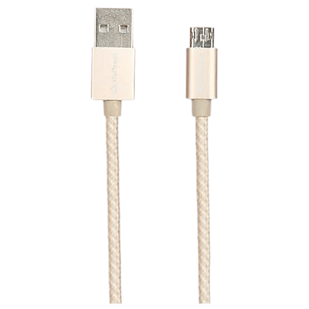 stuffcool MIREV Type A to Micro USB 3.2 Feet (1M) Cable (Rugged Braided Cable, White)_9