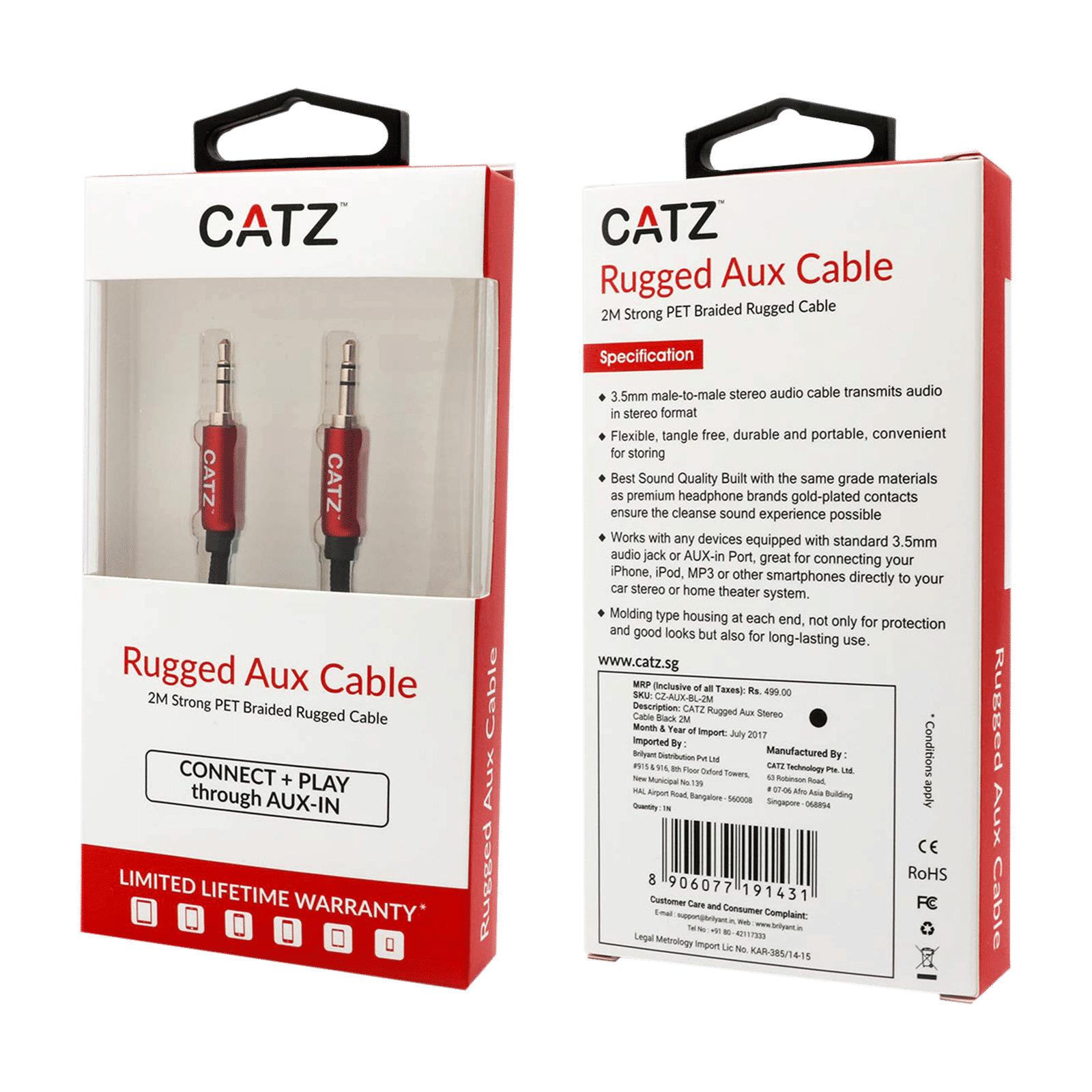 Brilyant Rugged 3.5mm Stereo to 3.5mm Stereo 9.8 Feet (3M) Cable (Gold Plated Connector, Black)_10