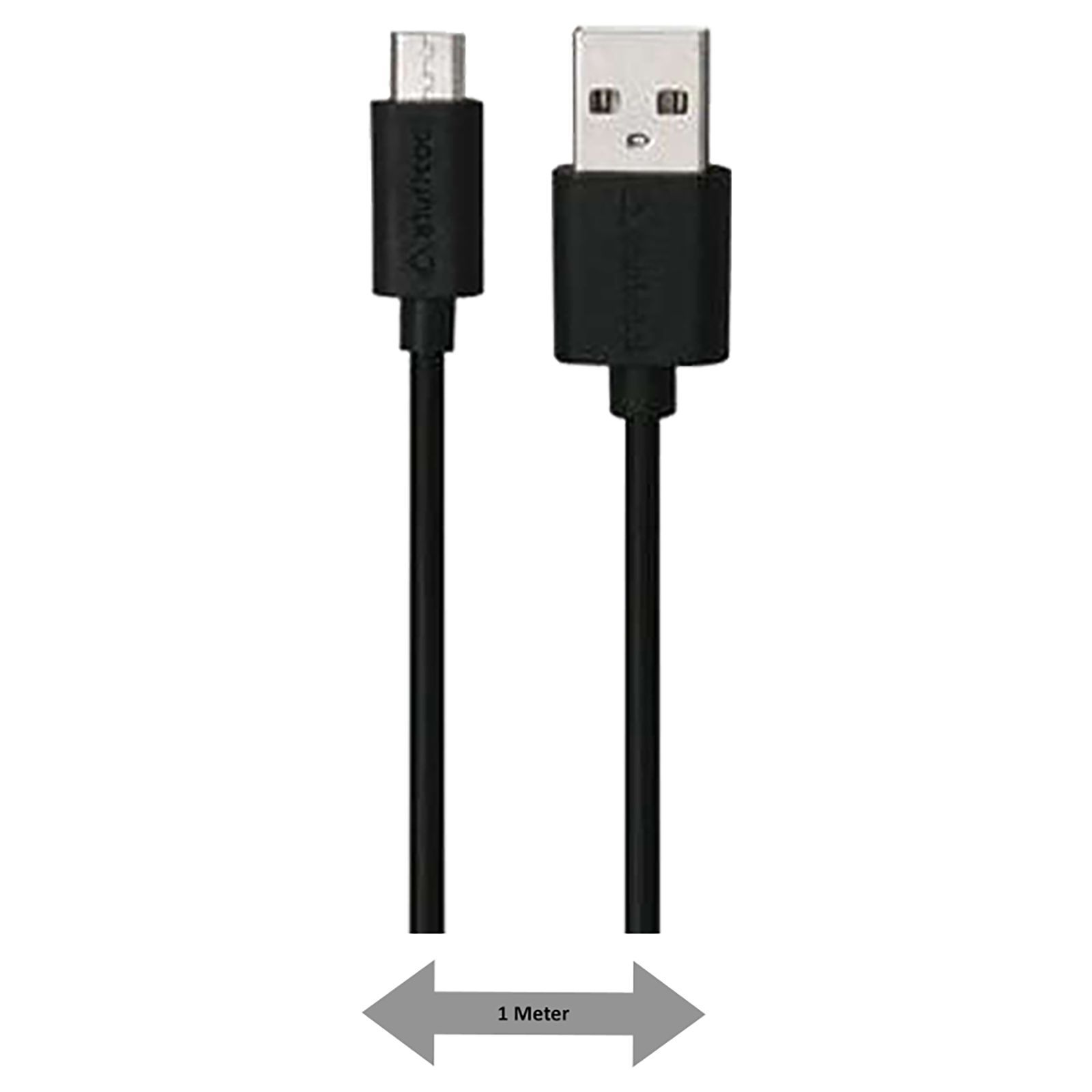 stuffcool 1 Amp Wall Charging Adapter with Micro USB Cable (HKUNOMI-BLK, Black)_3