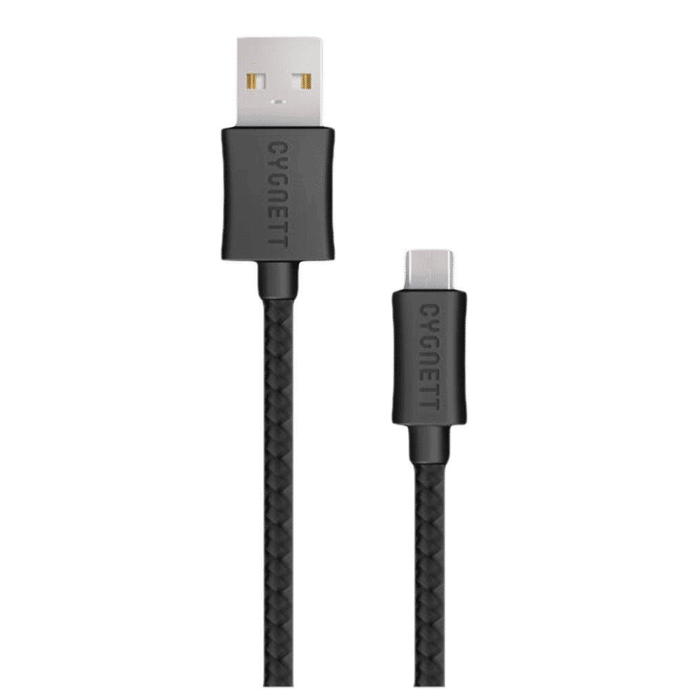 CYGNETT CY2010PCCSL Type A to Micro USB 6.5 Feet (2M) Cable (Durable and Flexible, Black)_1