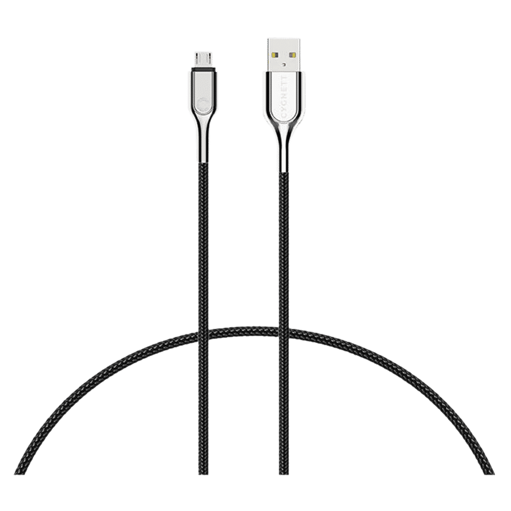 CYGNETT CY2672PCCAM Type A to Micro USB 3.2 Feet (1M) Cable (Stainless Steel Housing, Black) CYGNETT CY2672PCCAM Type A to Micro USB 3.2 Feet (1M) Cable (Stainless Steel Housing, Black)_1