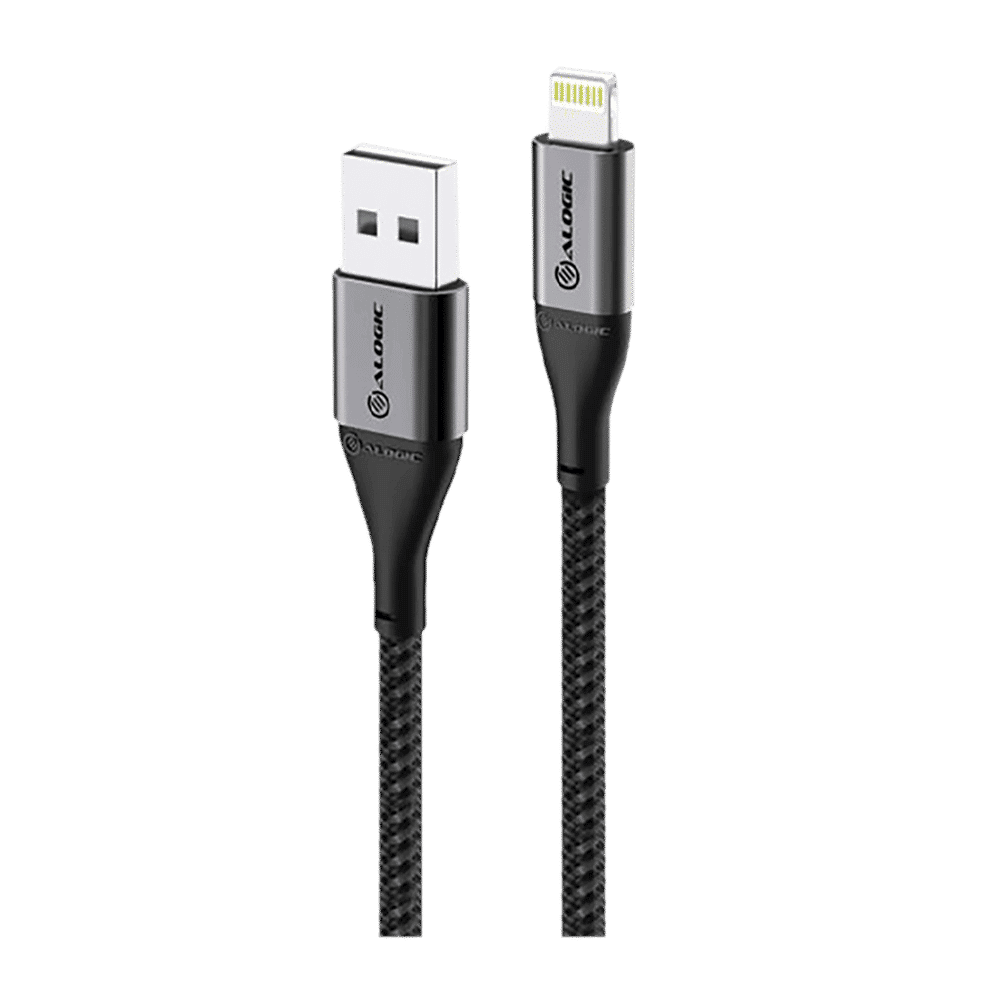 ALOGIC Super Ultra USB 2.0 A to Lightning Cable for Apple Devices (ULA8P1.5-SGR, Space Grey) ALOGIC Super Ultra USB 2.0 A to Lightning Cable for Apple Devices (ULA8P1.5-SGR, Space Grey)_1