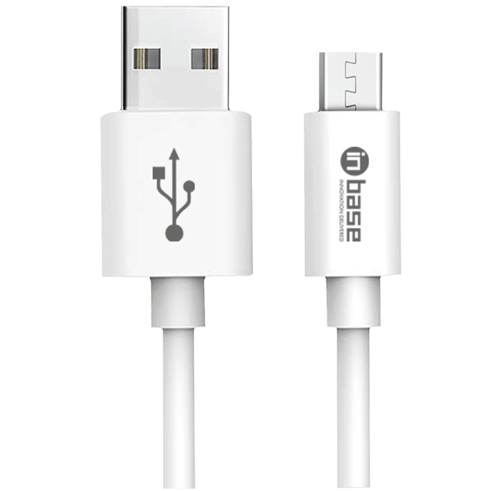 in base C&S MIC Type A to Micro USB 3.9 Feet (1.2M) Cable (Pure Copper Core, White)_1