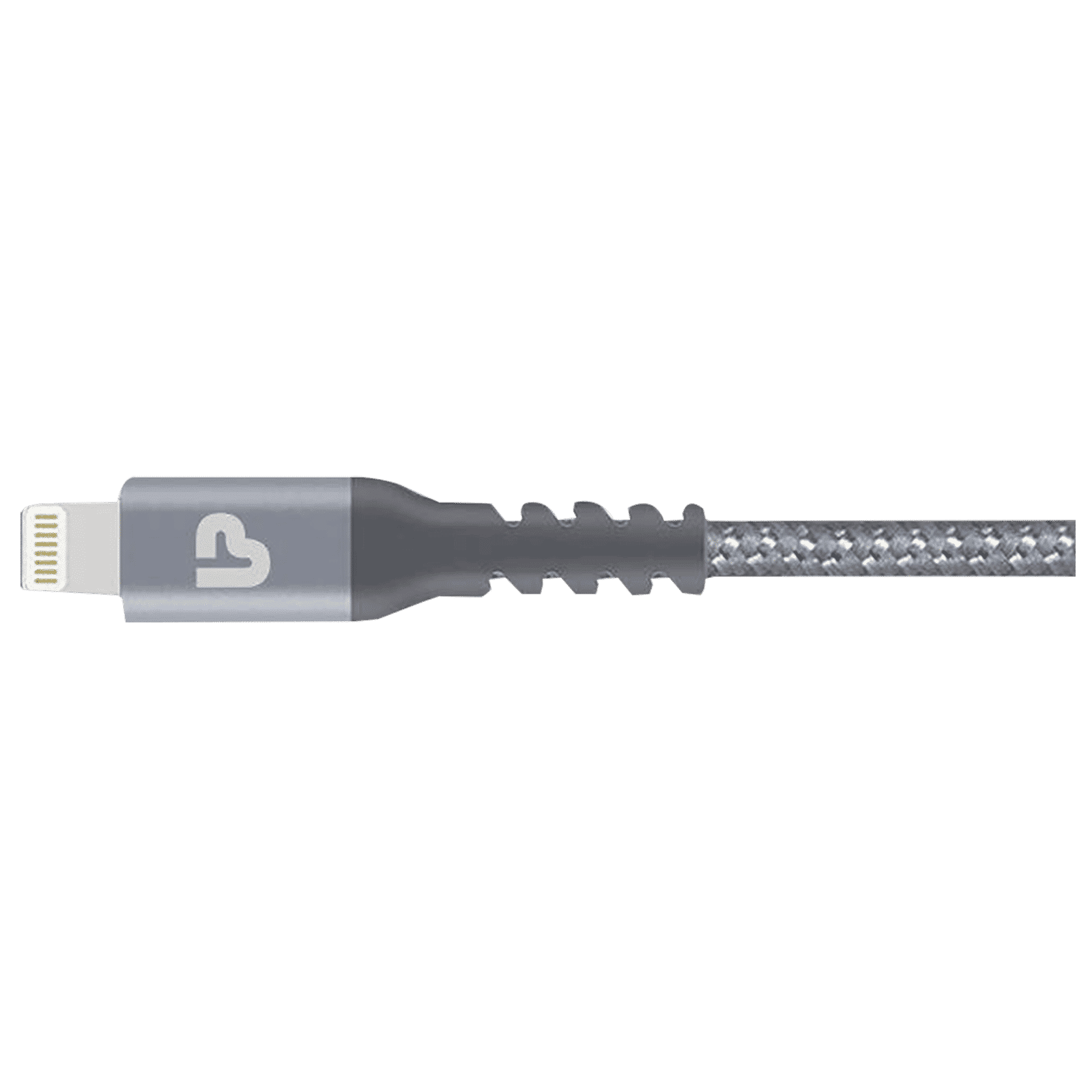 ultraprolink Nylokev Plus Type A to Lightning 4.9 Feet (1.5M) Cable (Sync & Charge, Grey)_7