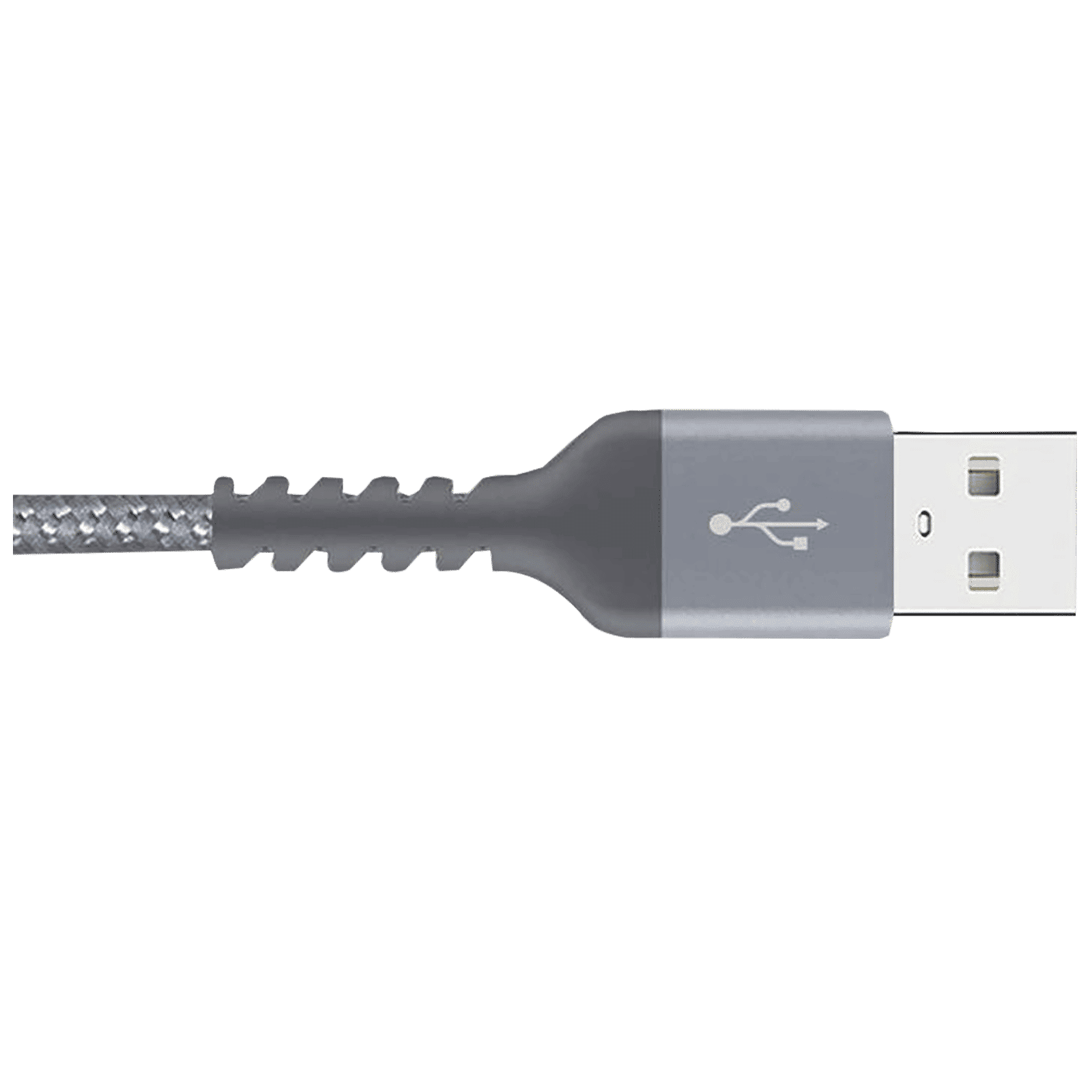 ultraprolink Nylokev Plus Type A to Lightning 4.9 Feet (1.5M) Cable (Sync & Charge, Grey)_3