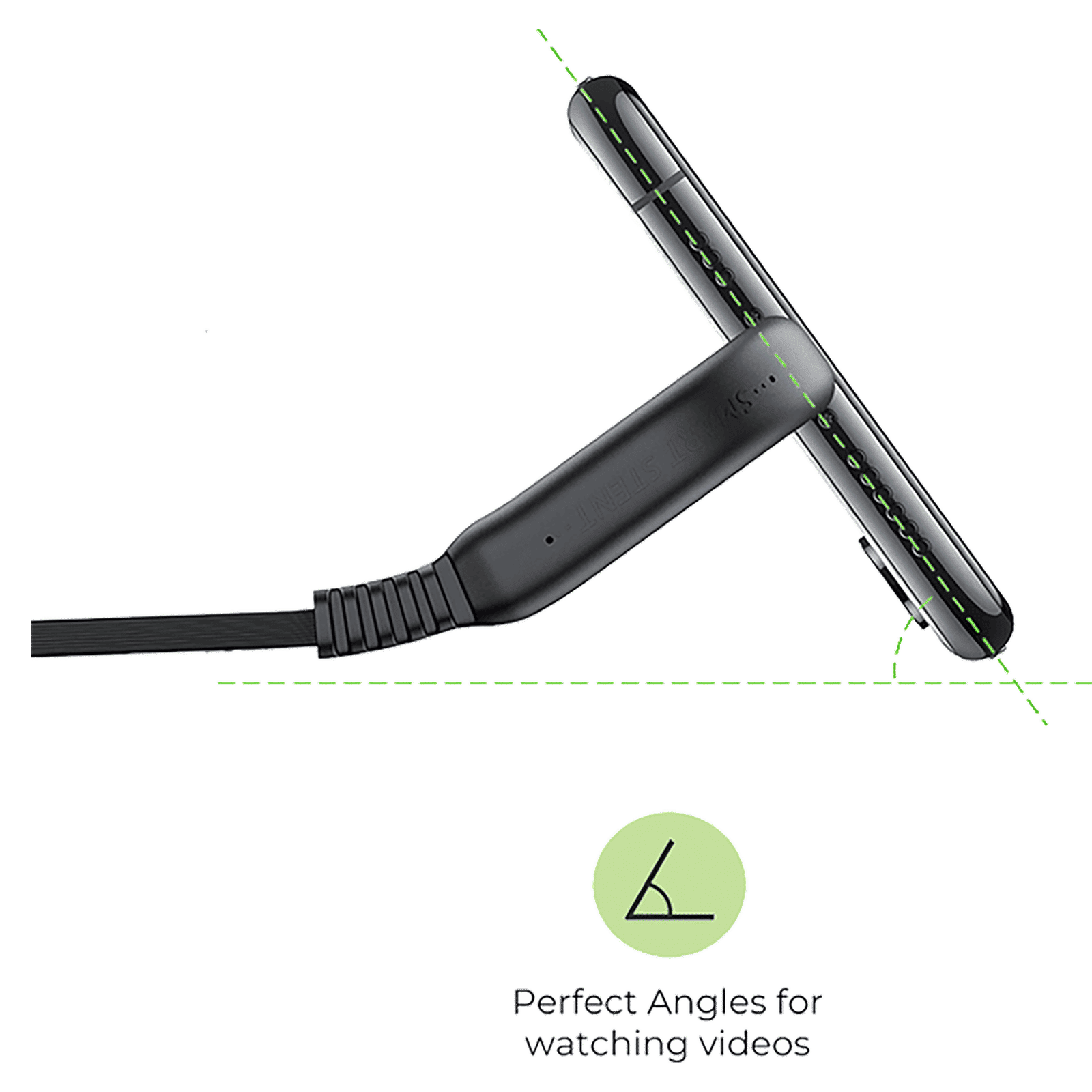 ultraprolink Flex 120 cm Lightening Flexible Stand Cable (Black)_12