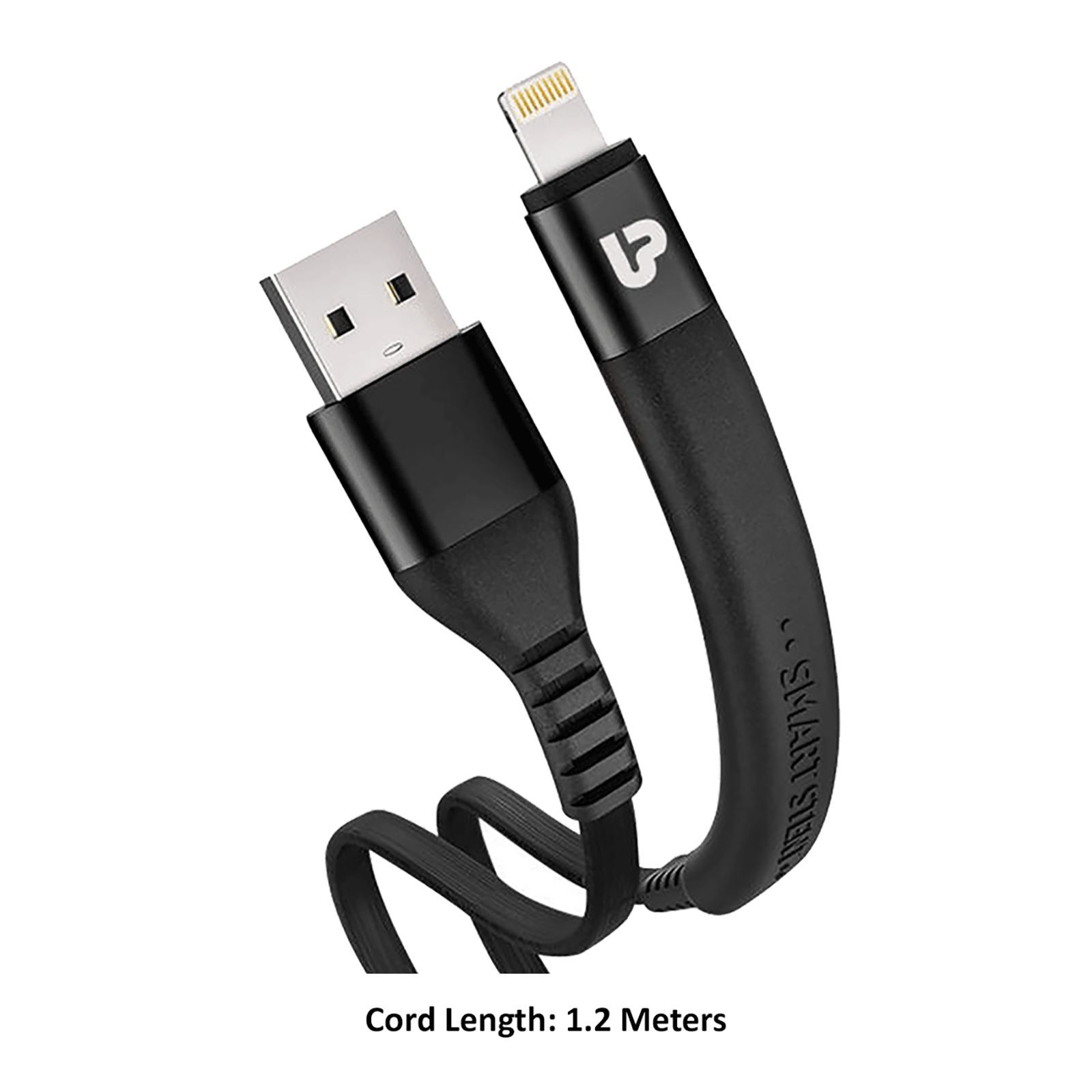 ultraprolink Flex 120 cm Lightening Flexible Stand Cable (Black)_14