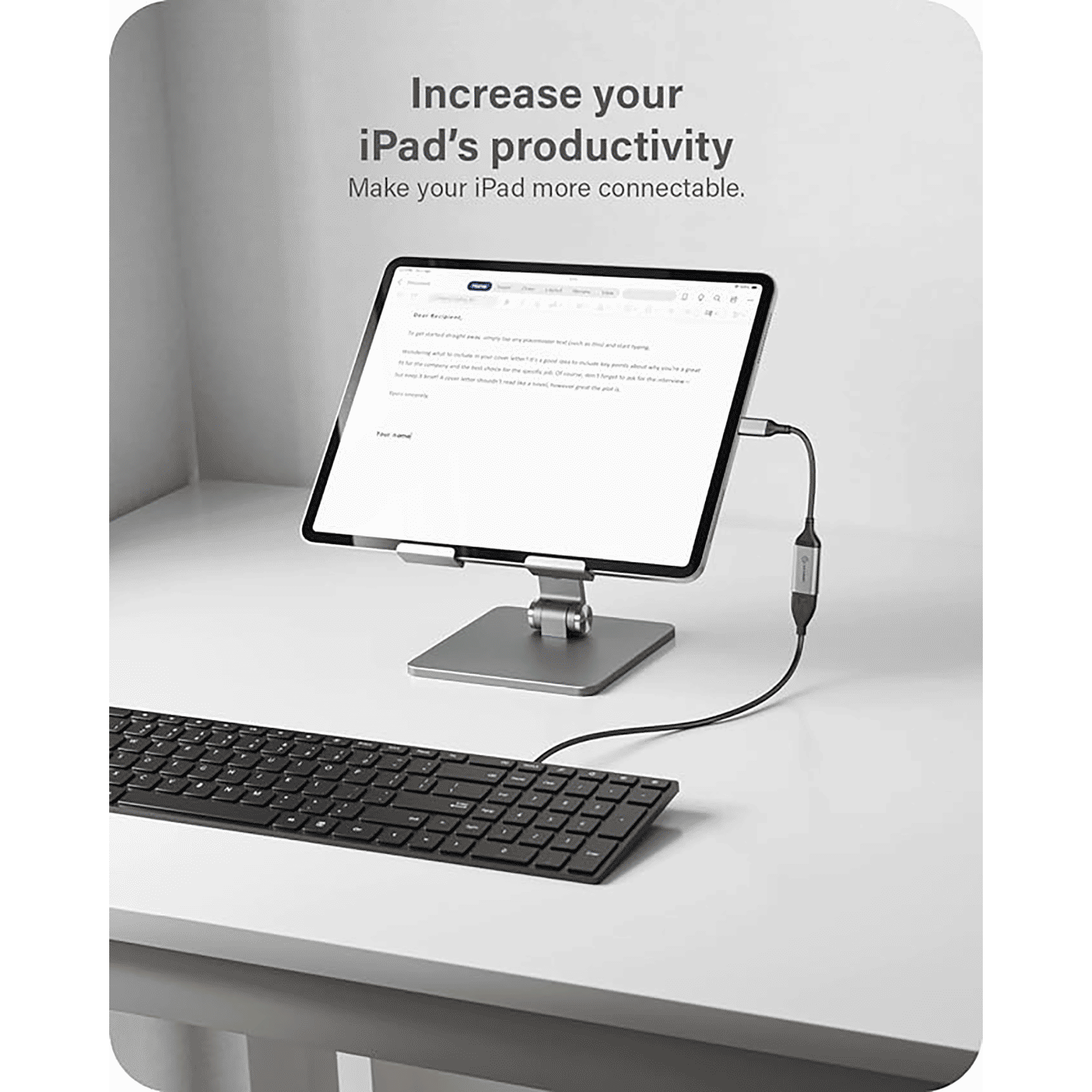 ALOGIC Super Ultra Type C to Type A 0.4 Feet (0.15M) Cable (TPE and Nylon Braided, Space Grey)_9