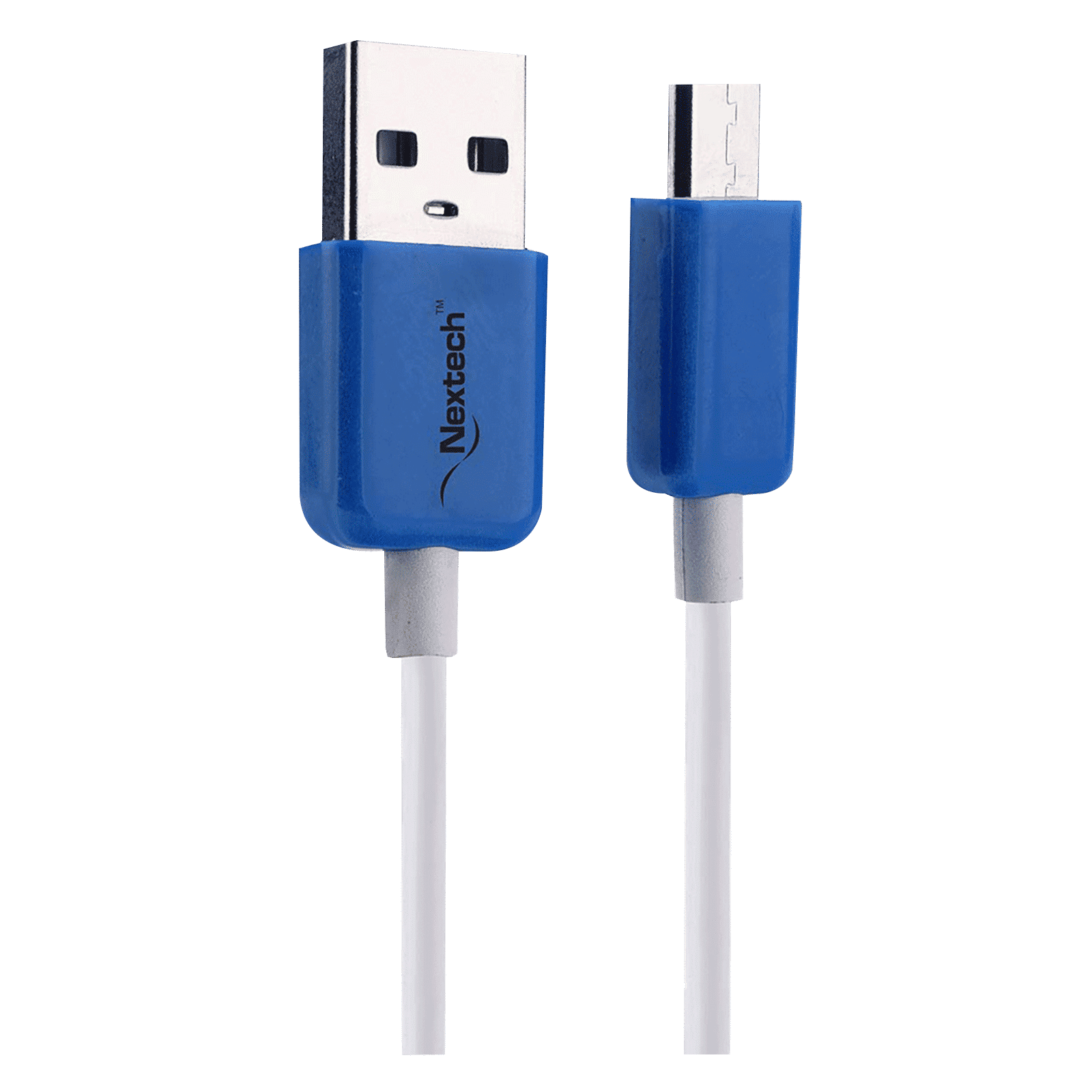 Nextech NC61 Micro USB to Micro USB 3.2 Feet (1M) Cable (Tangle Free, White)_1