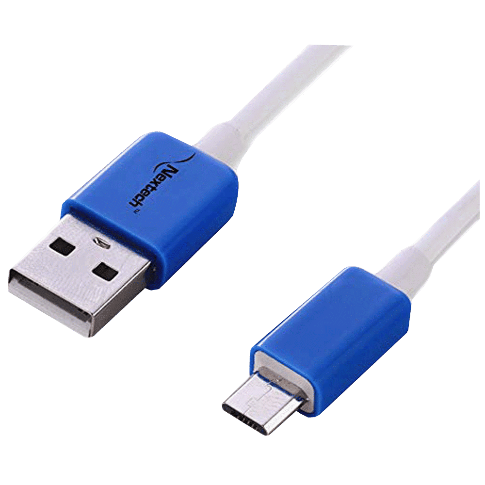 Nextech NC61 Micro USB to Micro USB 3.2 Feet (1M) Cable (Tangle Free, White)_4