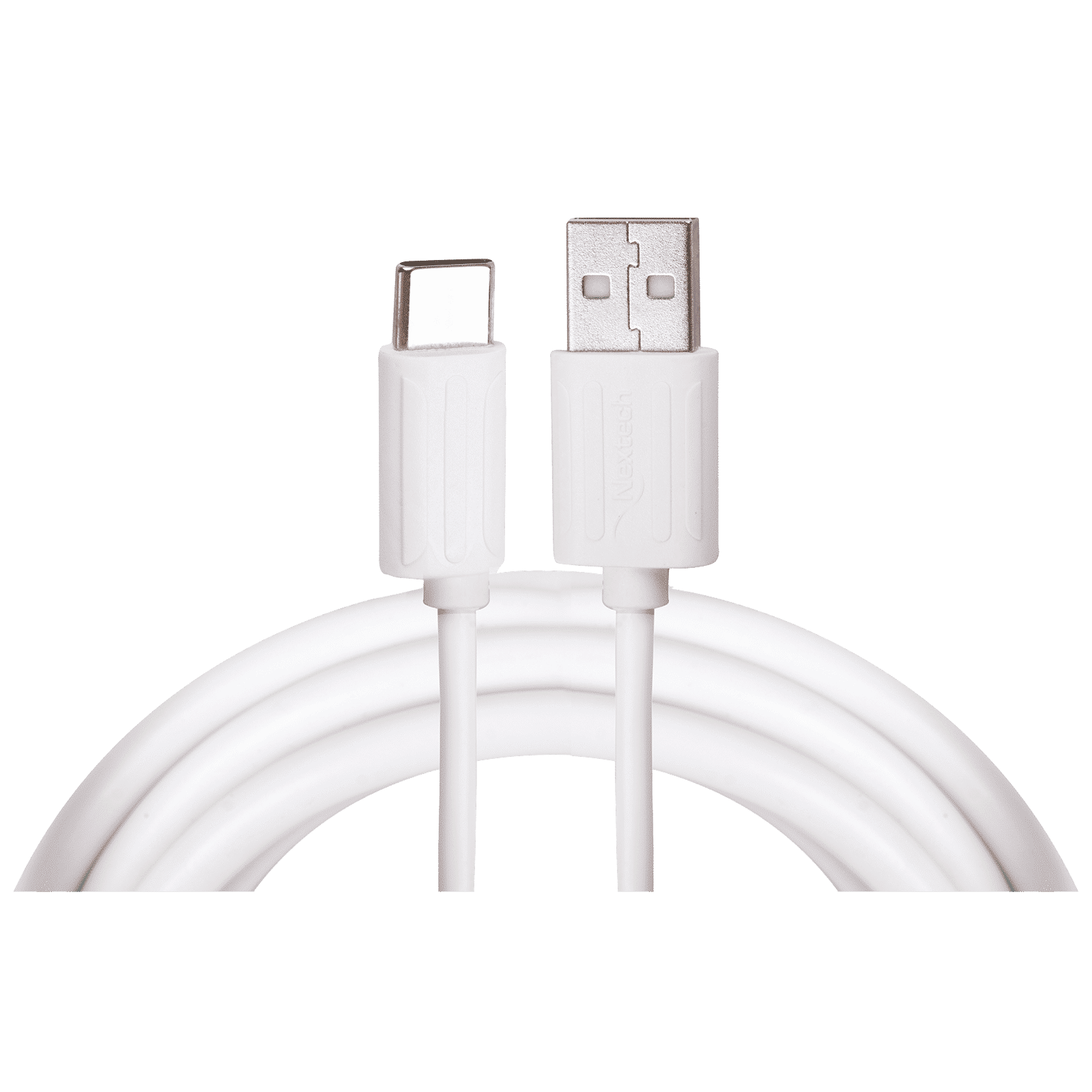 Nextech NC68 USB to Type C 4.9 Feet (1.5M) Cable (Tangle Free, White)_1