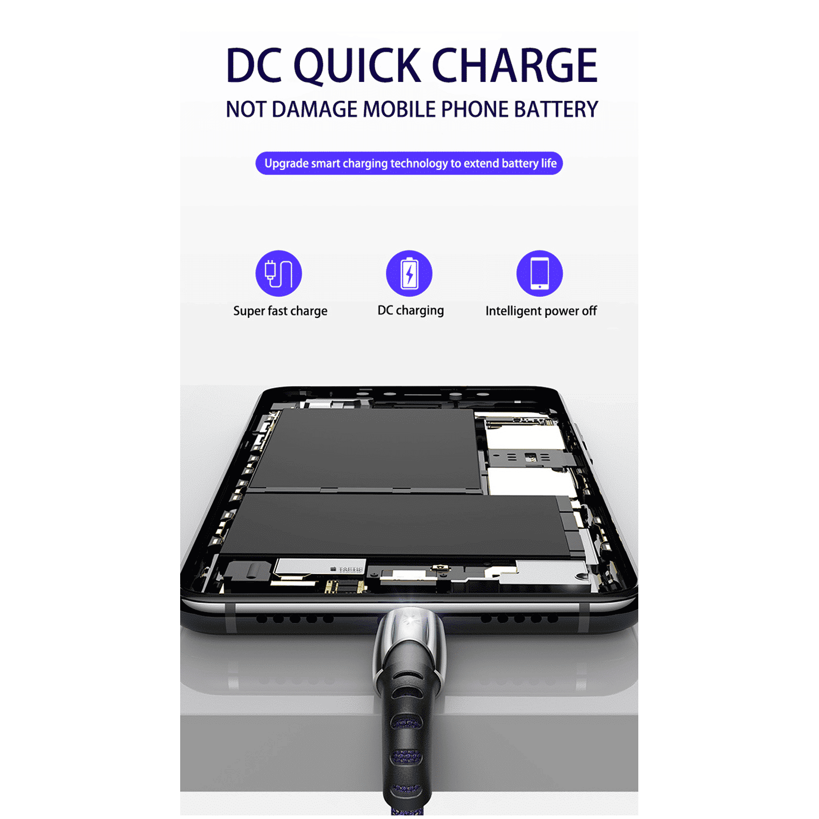 BACK-BRAINERS Love Type A to Type C 3.9 Feet (1.2M) Cable (TPE Braided, Black)_8