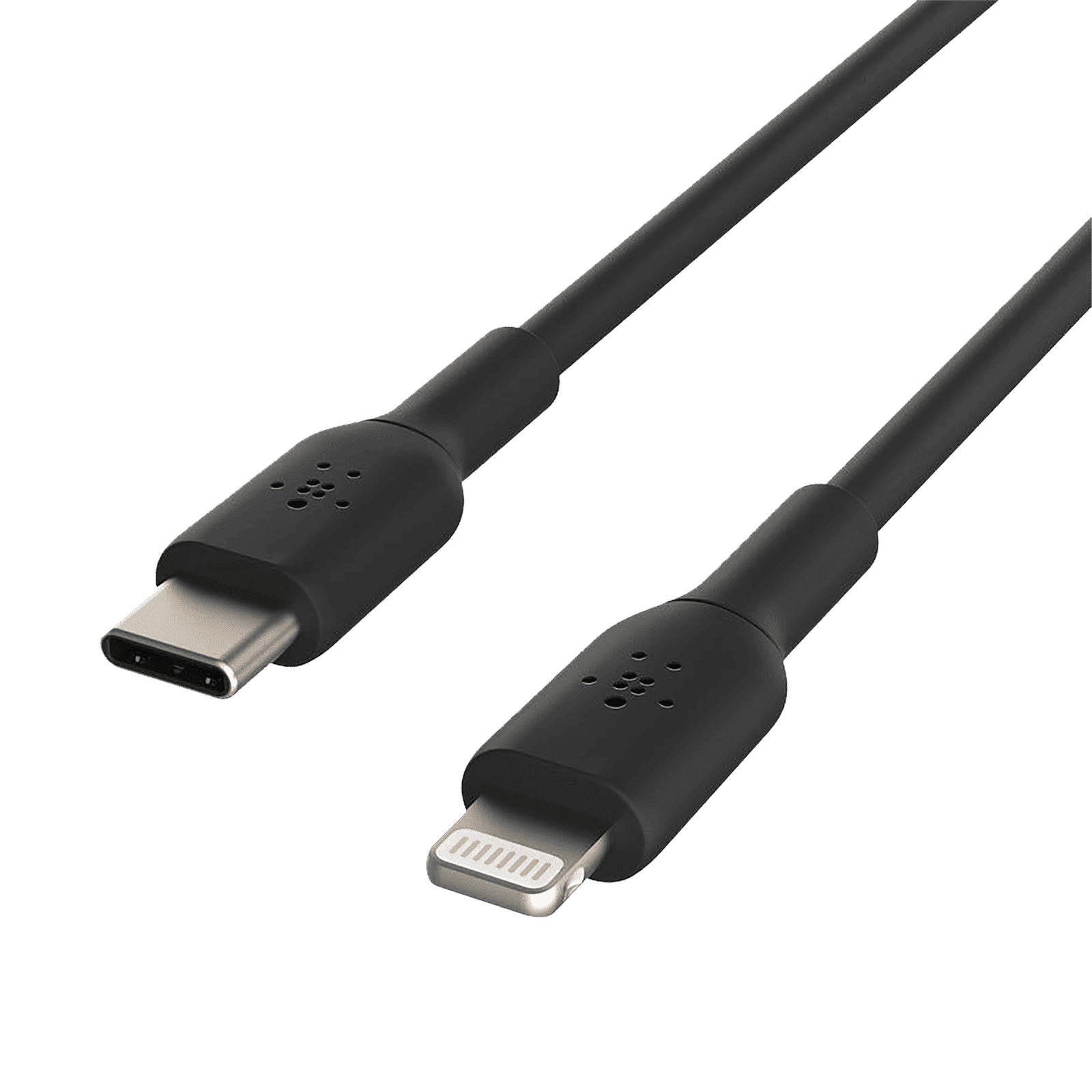 belkin BoostCharge Type C to Lightning Connector 3.3 Feet (1 M) Cable (Withstand 8000+ Bends, Black)_3