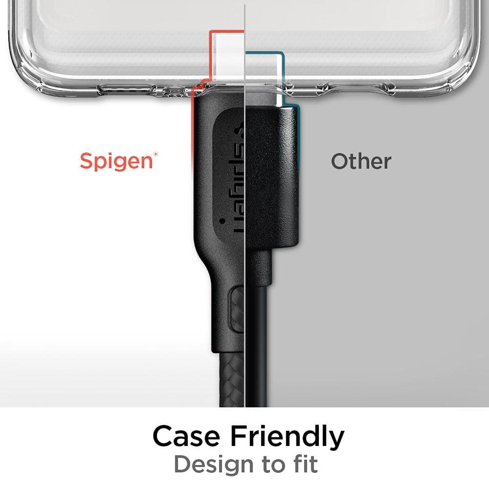 spigen Dura Sync Type C to Type C 4.9 Feet (1.5M) Cable (Nylon Braided, White)_10