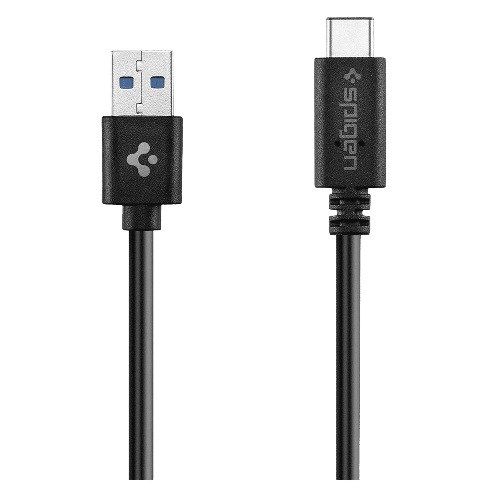 spigen SGP11579 Type A to Type C 3.2 Feet (1M) Cable (Nylon Braided, Black)_1