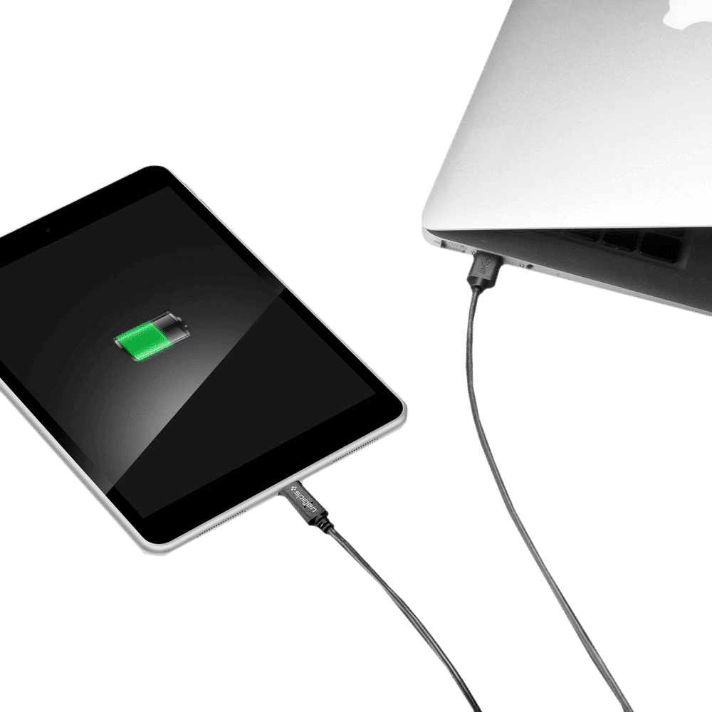 spigen SGP11579 Type A to Type C 3.2 Feet (1M) Cable (Nylon Braided, Black)_13