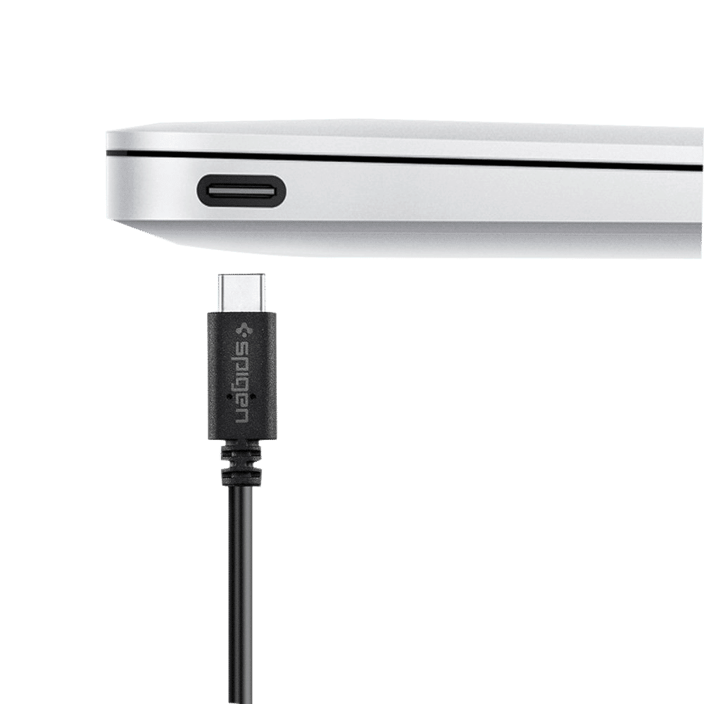 spigen SGP11579 Type A to Type C 3.2 Feet (1M) Cable (Nylon Braided, Black)_14