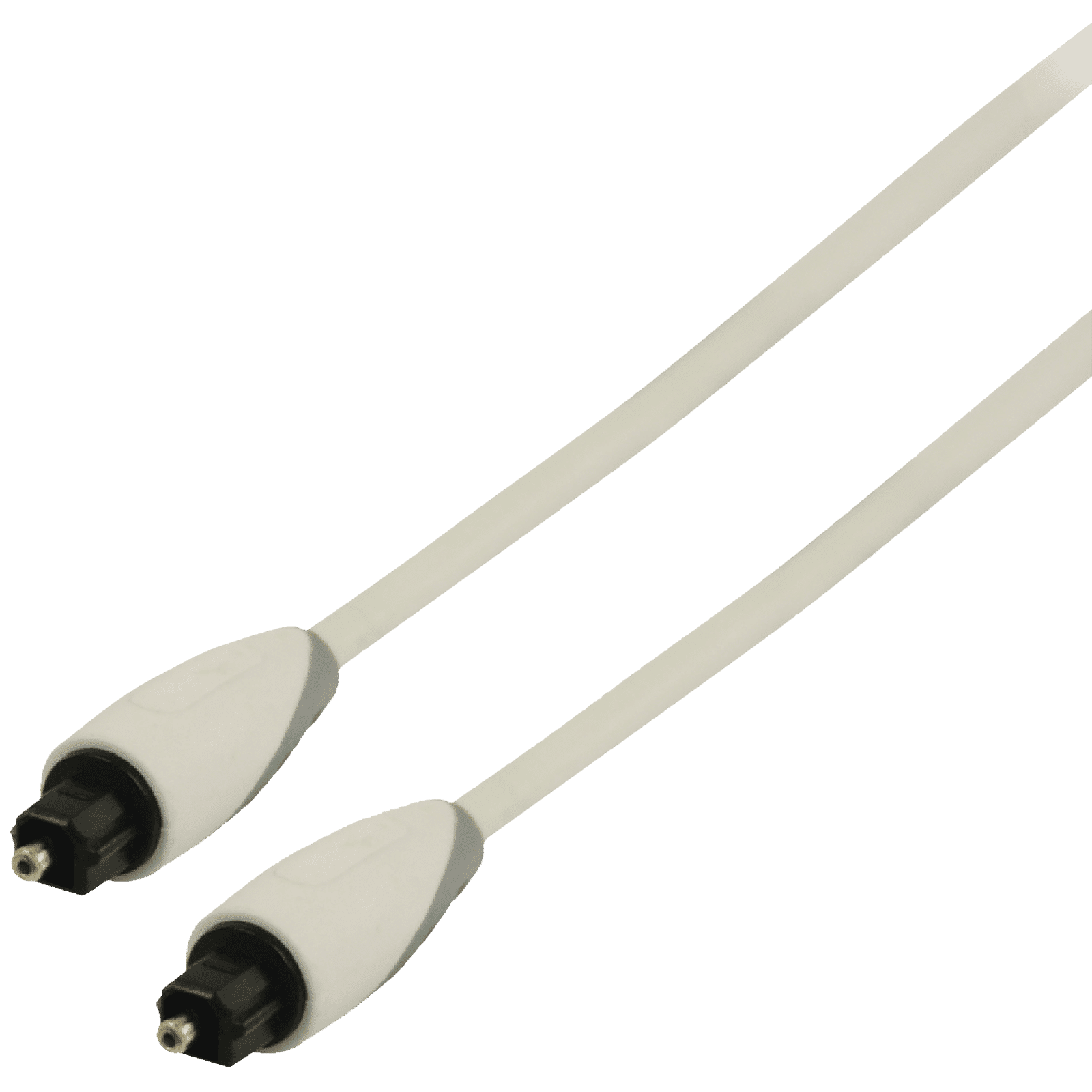 Bandridge BBM25000W10 1 Meter TosLink to TosLink Audio Cable (24K Gold Plated, White)_5