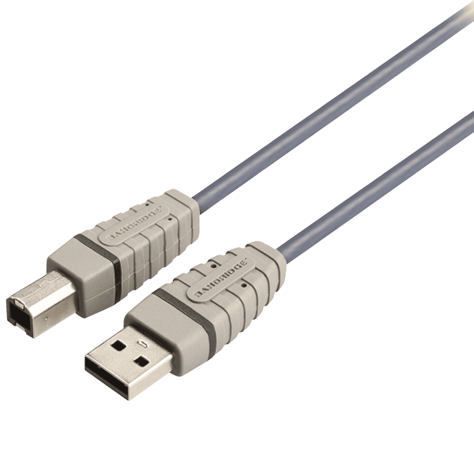 Bandridge BCL4105 Type A to Type B 14.7 Feet (4.5M) Cable (Nickel Plated Connector, Blue)_6