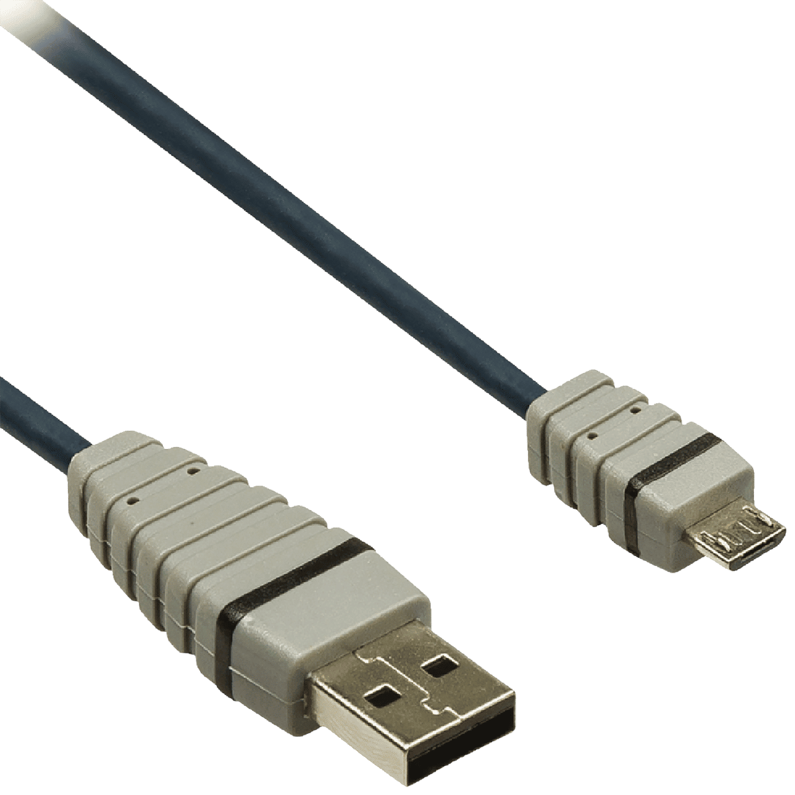 Bandridge BCL4901 PVC 1 Meter USB 2.0 (Type-A) to Micro USB 2.0 (Type-B) Power/Charging USB Cable (Copper Inside, Blue)_9