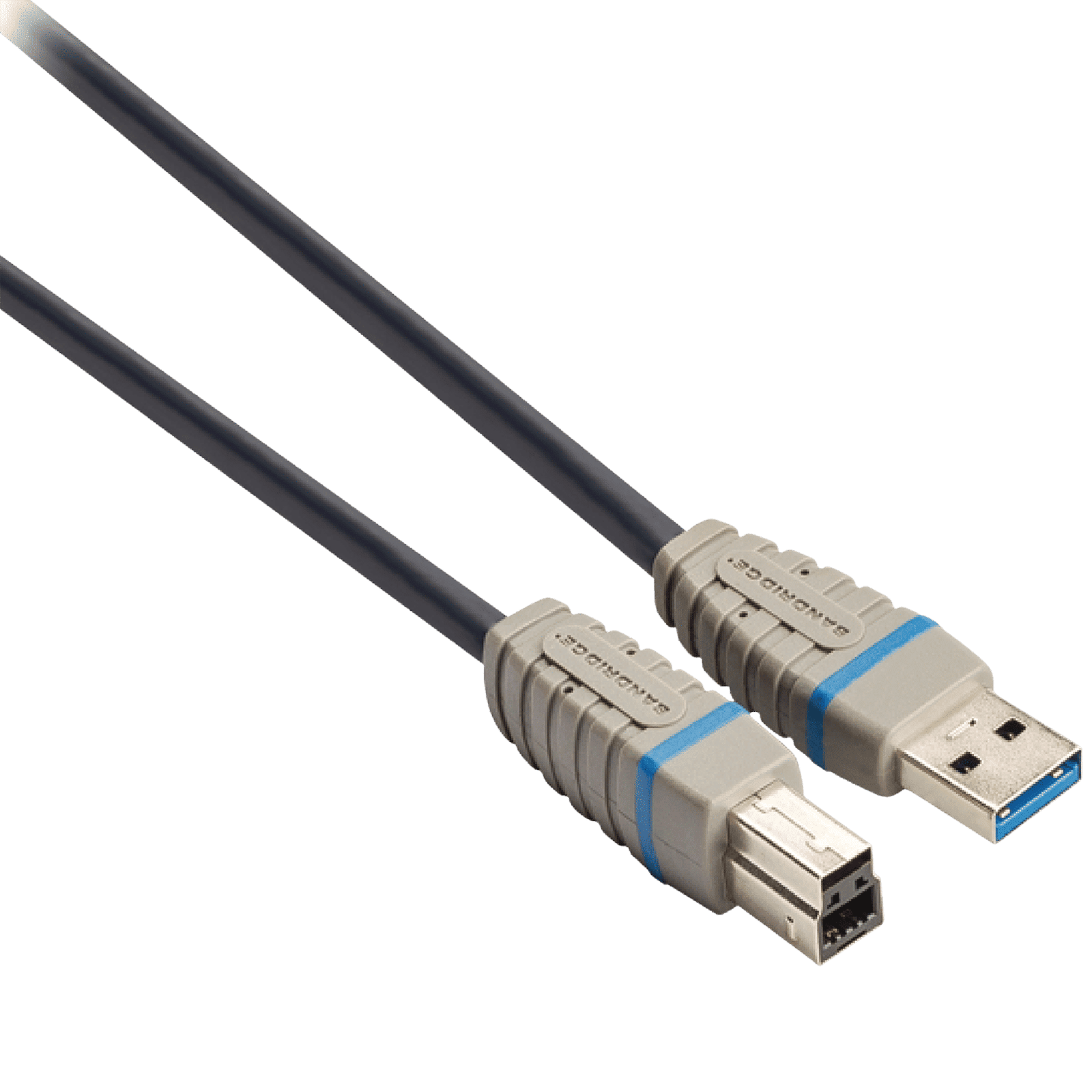 Bandridge BCL5101 PVC 1 Meter USB 3.0 (Type-A) to USB 3.0 (Type-B) Data Transfer USB Cable (Upto 5 Gbps Data Transfer, Blue) Bandridge BCL5101 PVC 1 Meter USB 3.0 (Type-A) to USB 3.0 (Type-B) Data Transfer USB Cable (Upto 5 Gbps Data Transfer, Blue)_4