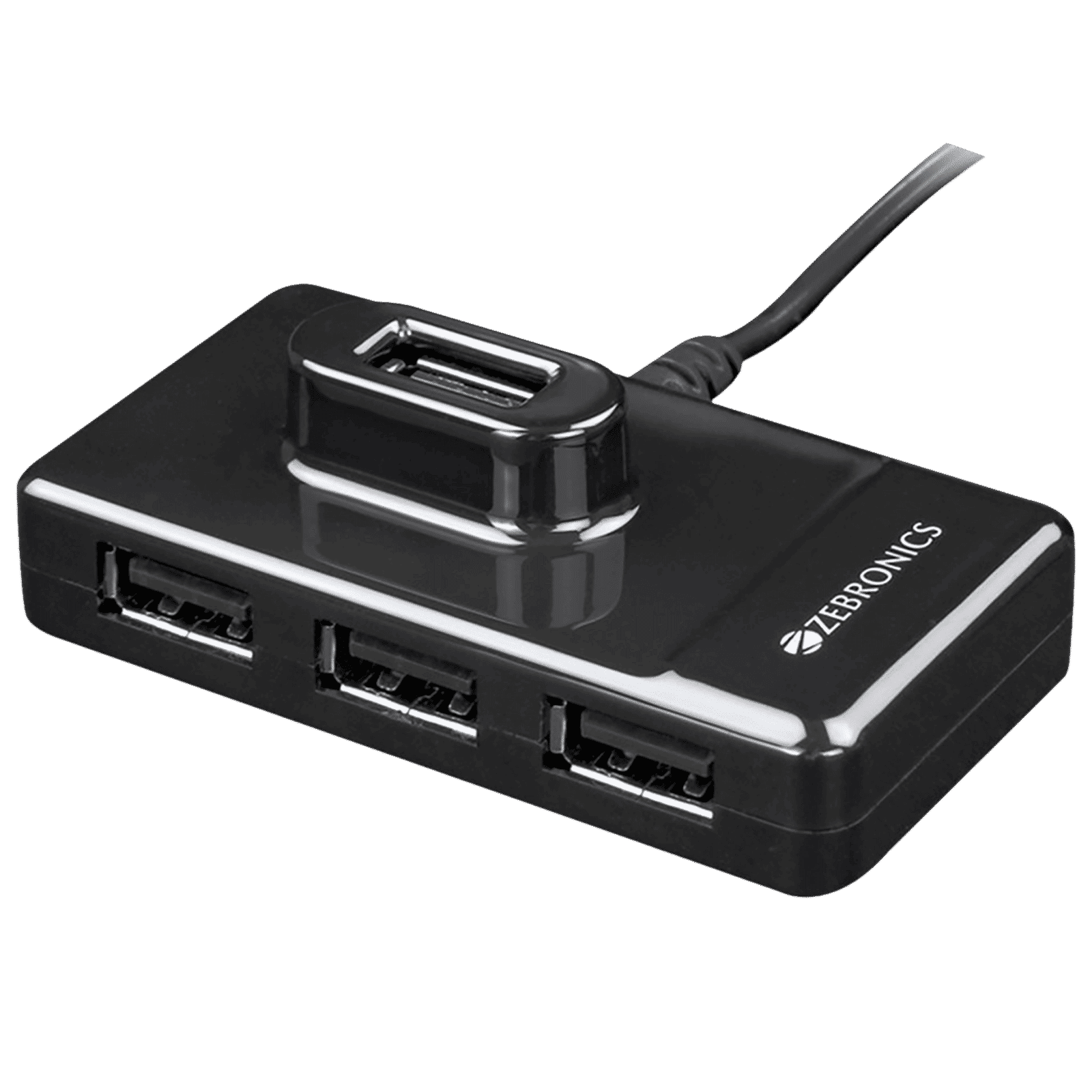 ZEBRONICS ZEB-100HB Type A to Type A 5.3 Feet (1.62M) Cable (Backward Compatible, Black)_1